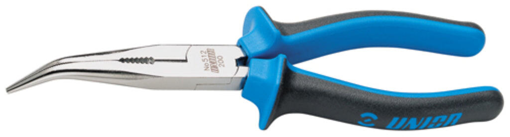Unior szczypce z zakrzywionym dziobem 200 mm