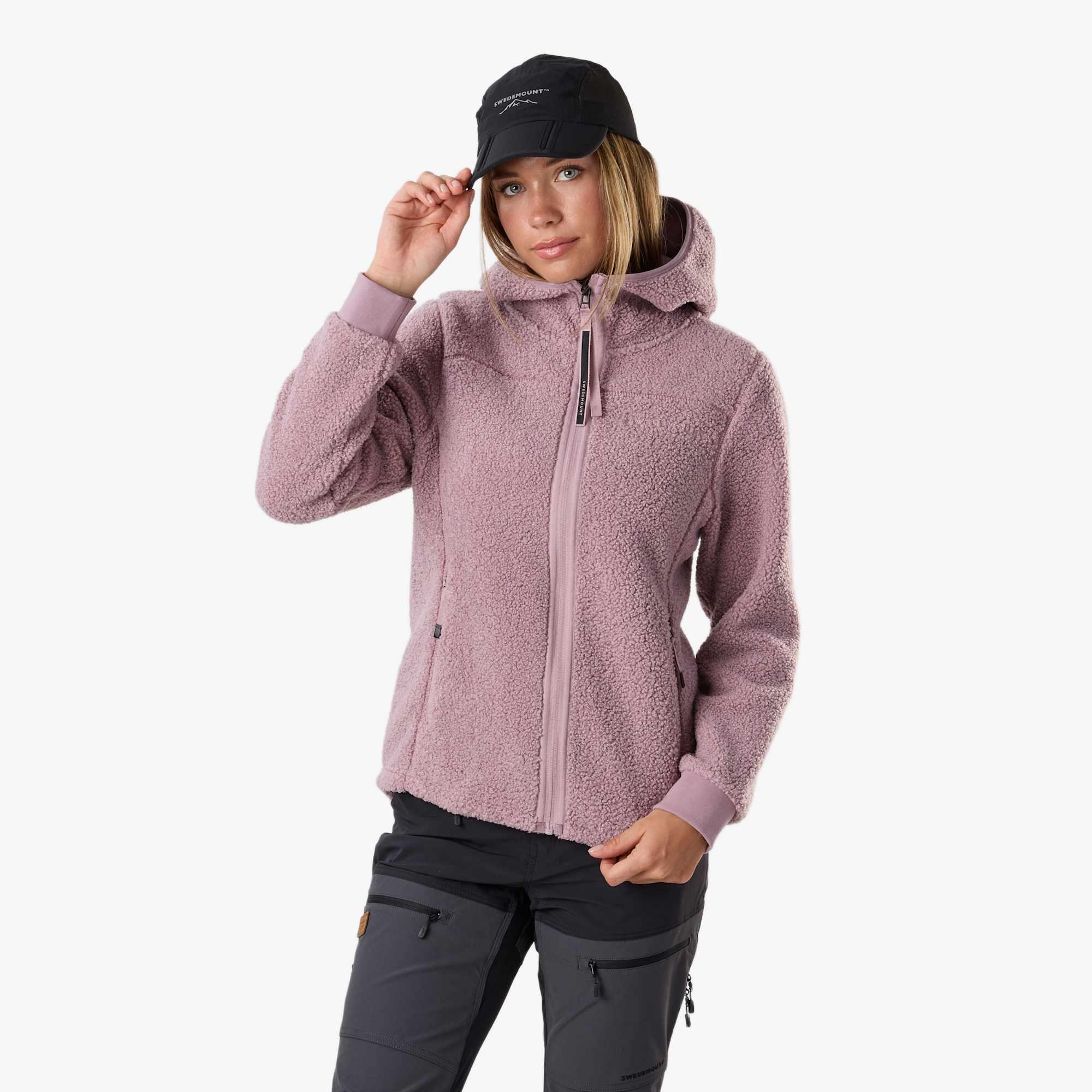 Bluza Polarowa Wędrówki Kobieta Lofoten Szybkoschnący