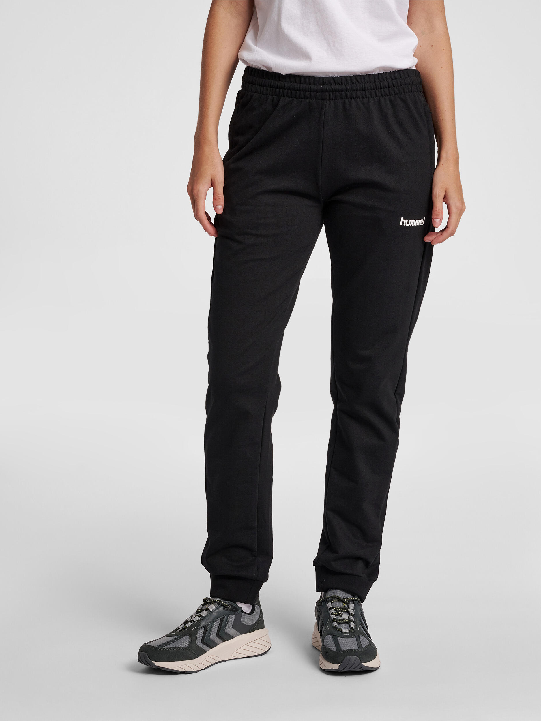 Spodnie dresowe sportowe damskie Hummel Go Cotton Pants Woman