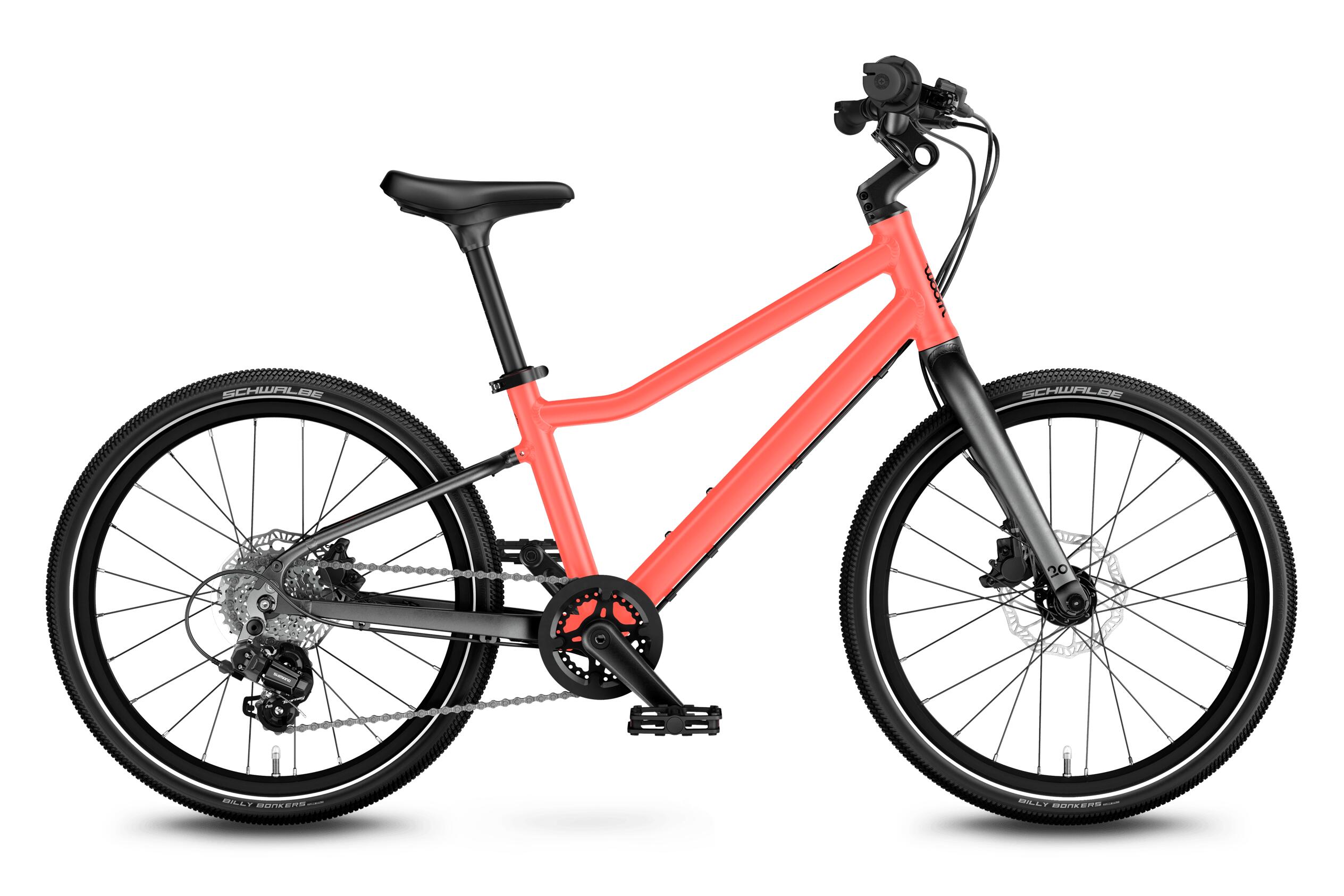 Rower dziecięcy woom Explore 4 neon coral