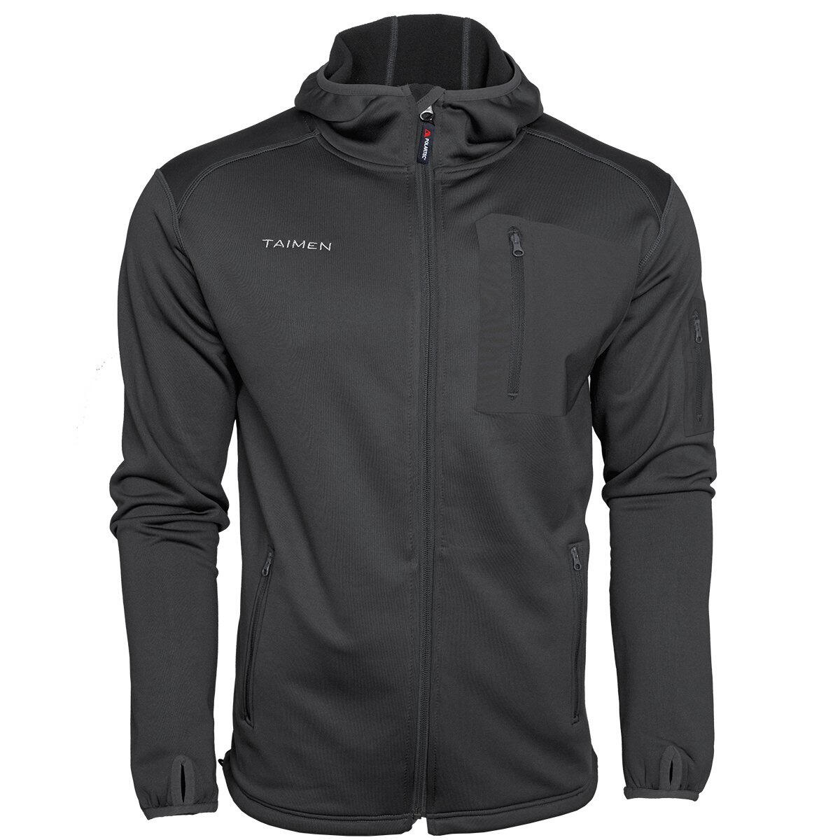 Bluza z kapturem Taimen Polartec Power Stretch - Czerwona