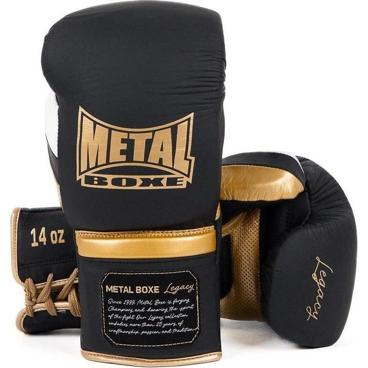 Rękawice bokserskie Metal Boxe Legacy Sparring Lacets