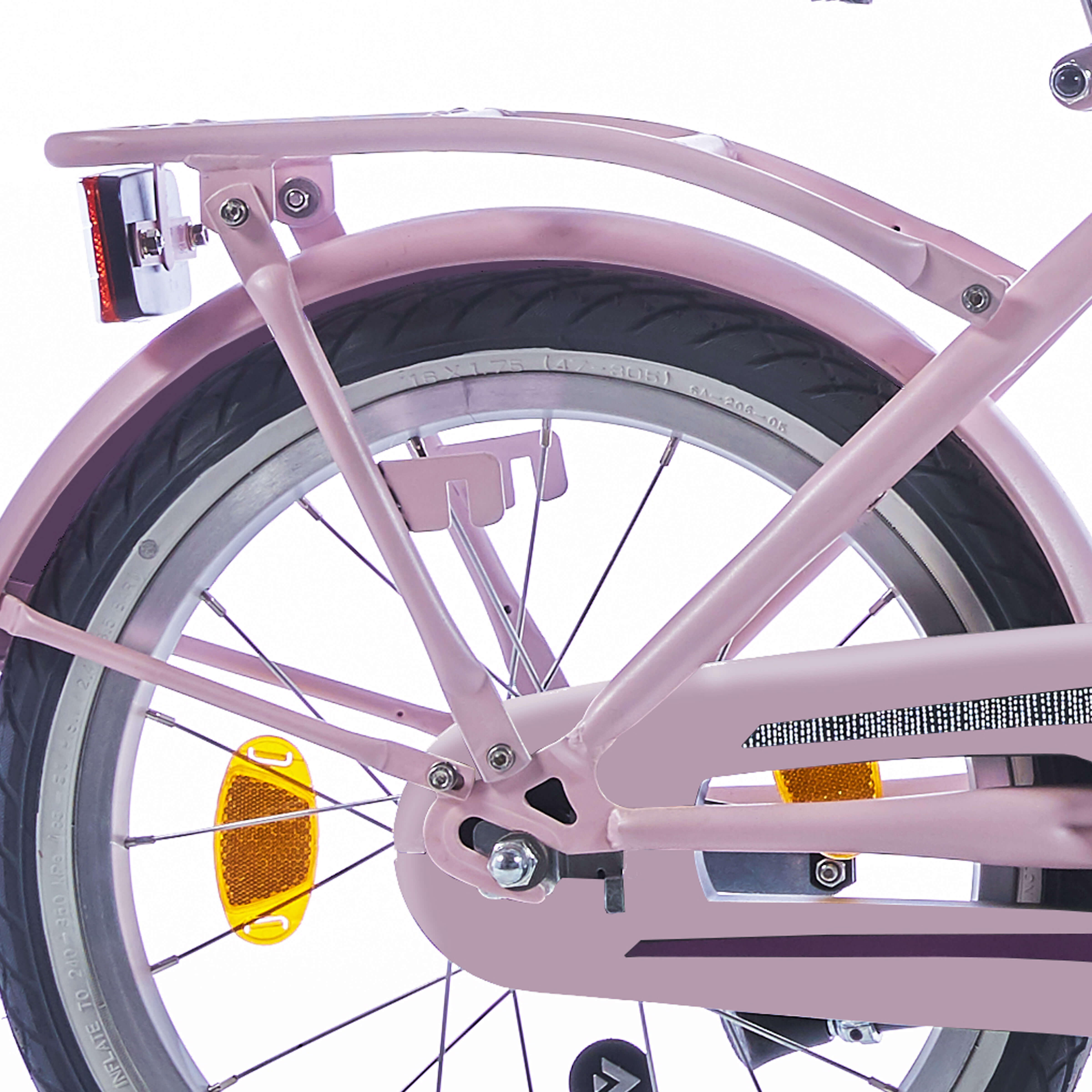Bagażnik tylny Alpina 16 Clubb Pearl Pink Matt