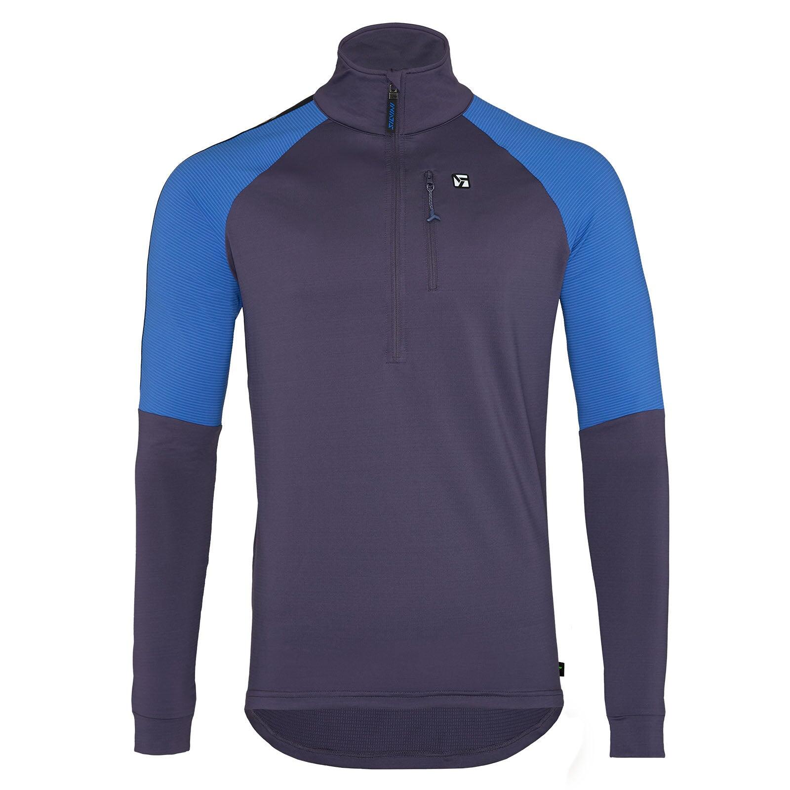 Bluza do narciarstwa biegowego z półgolfem męska Silvini Marone MJ1900