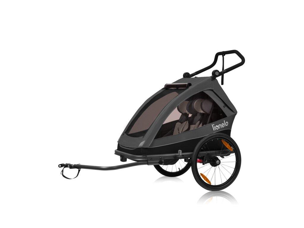 Przyczepka rowerowa Cama Grey Graphite