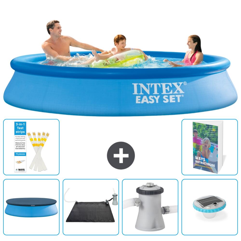INTEX Basen Easy Set Okrągły - 305x61 cm - 7-częściowy S154