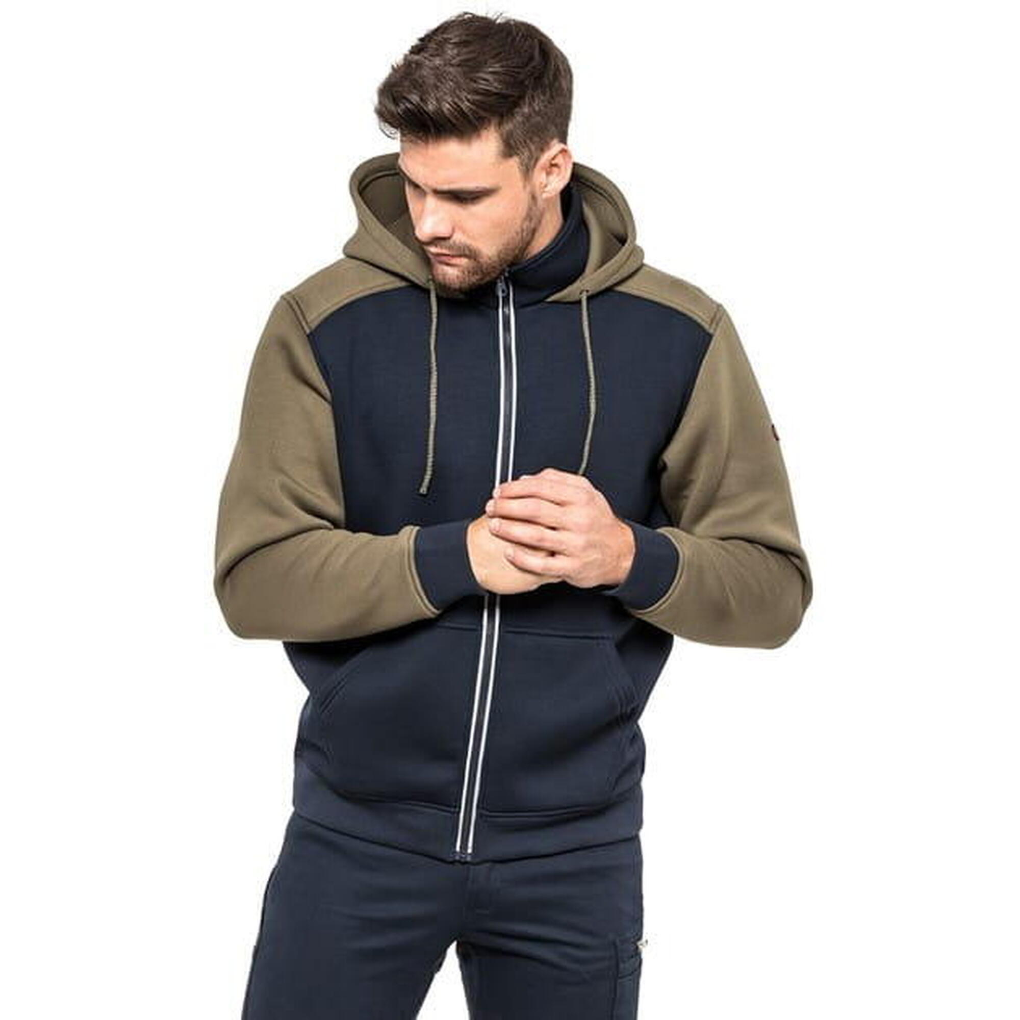 Bluza piankowa HELBOS AVACORE w kolorze granatowo-oliwkowym