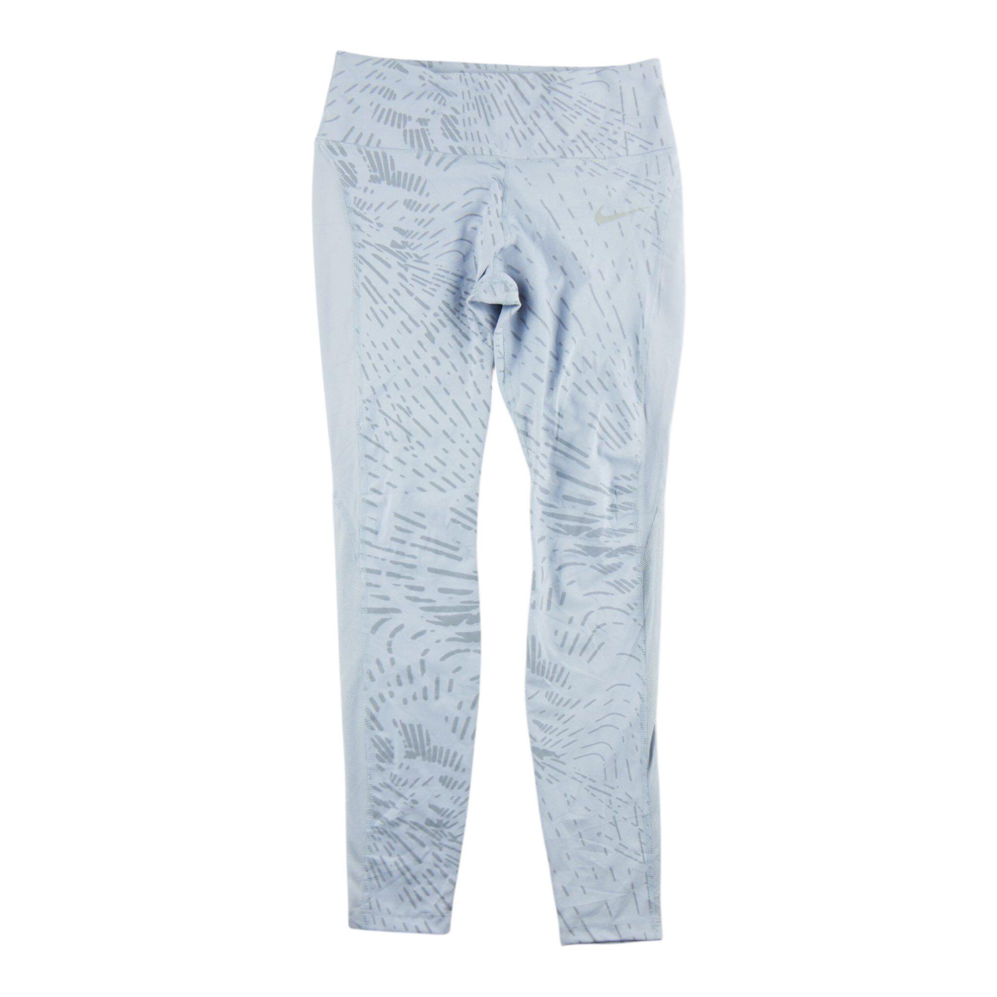 Second life - Damskie legginsy Dri-Fit w kolorze fioletowym - Jak nowy