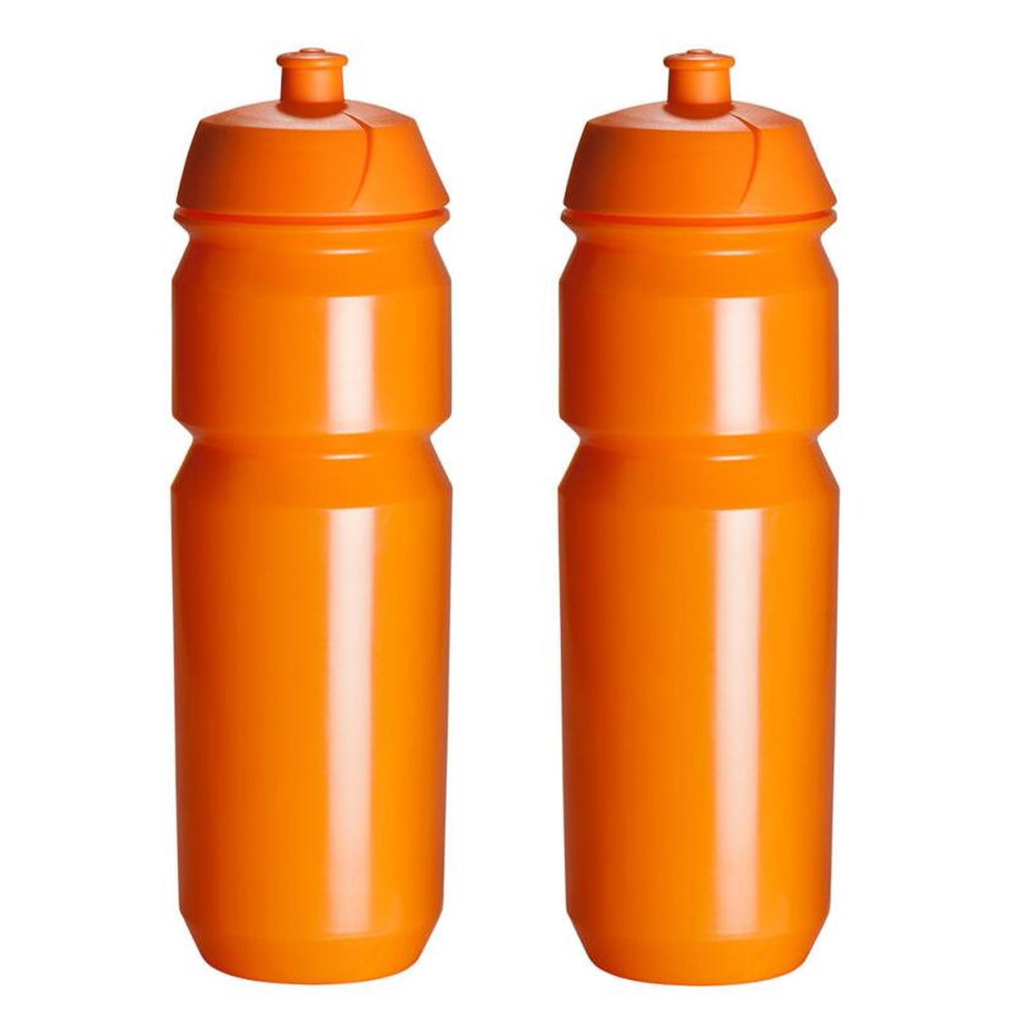 2 x bidon – 750 ml – pomarańczowy bidon