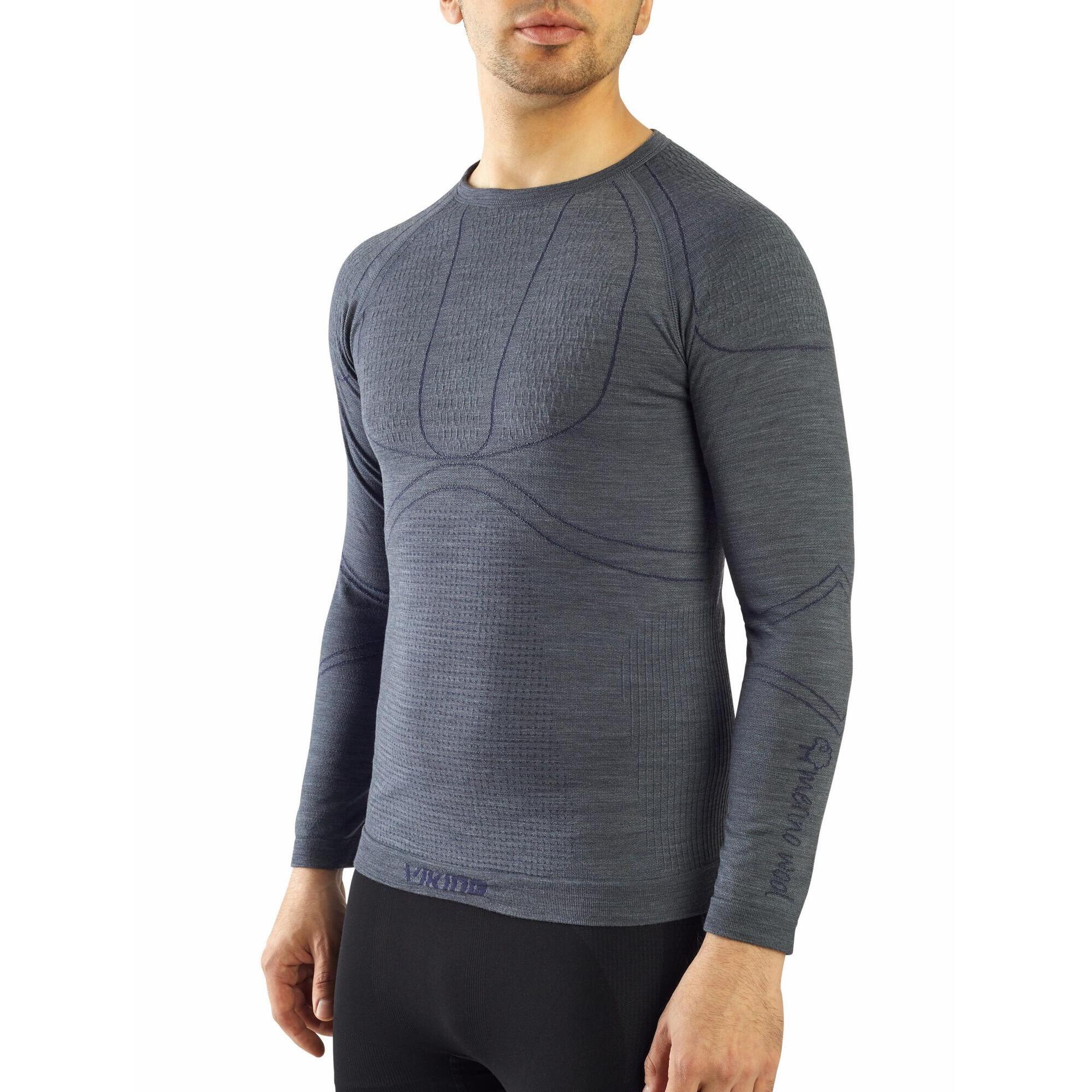 Koszulka temoaktywna męska Viking Lan Pro Merino z wełną Merino