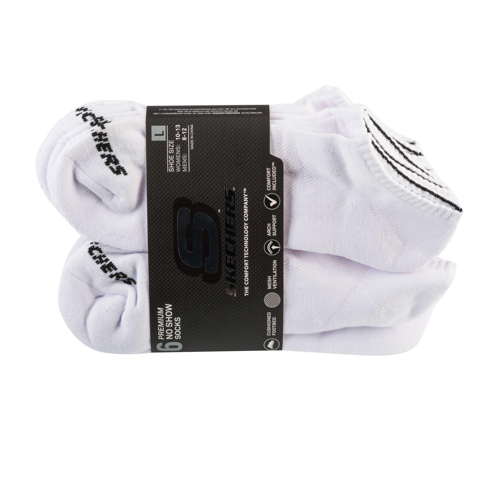 Skarpetki sportowe dla dorosłych 6pk Unisex 1/2 Terry Crew