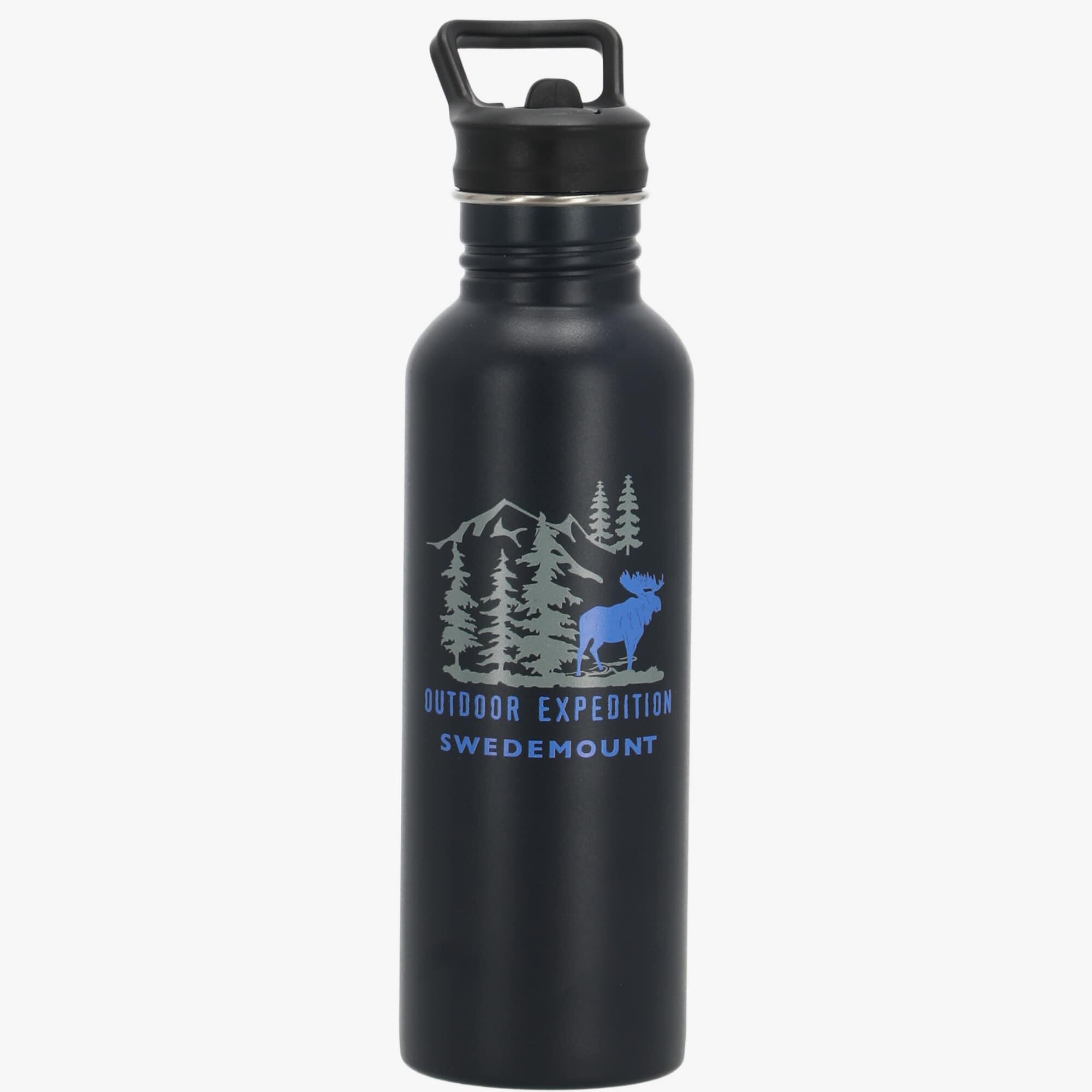Butelki Na Wodę Wędrówki Unisex Forest Izolowany