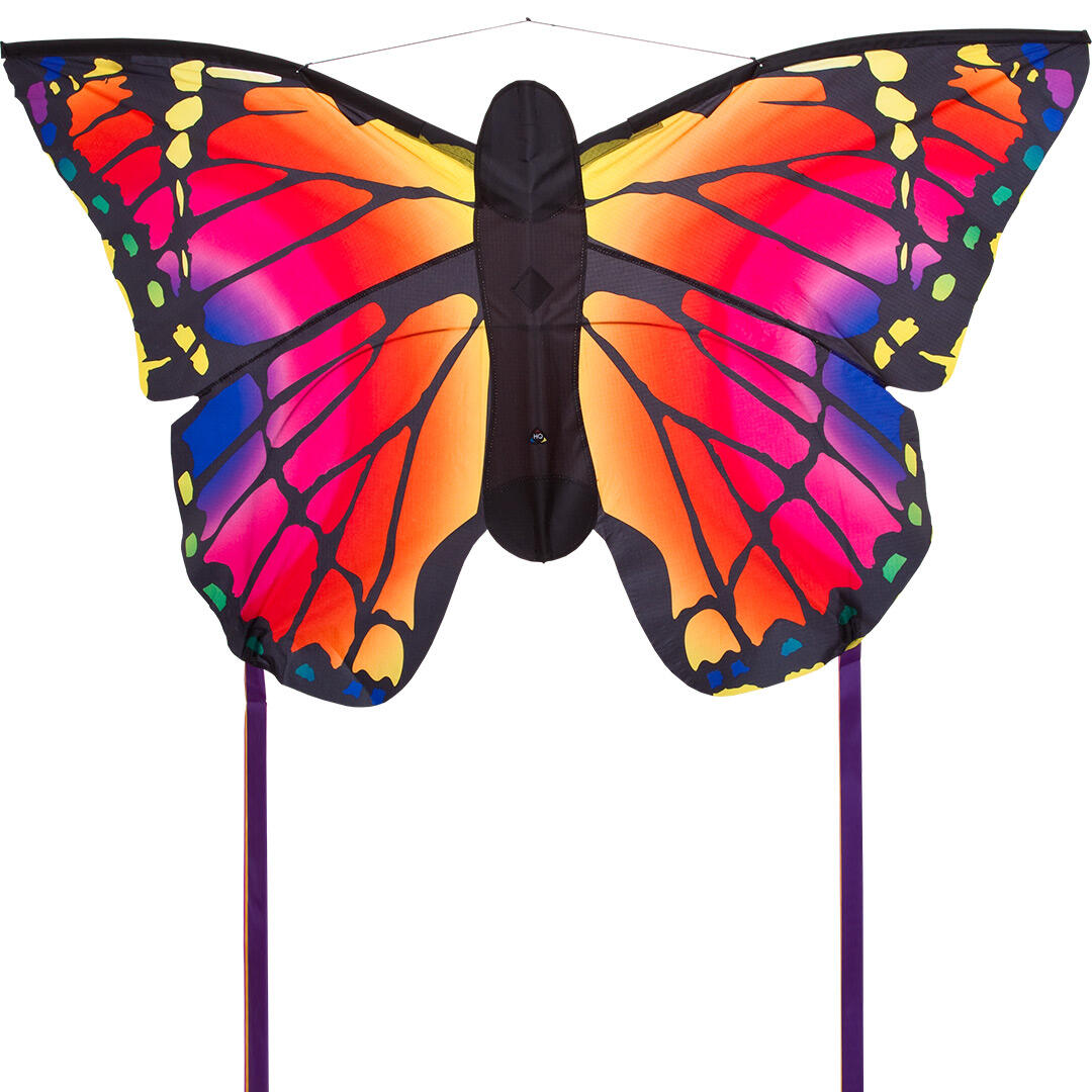 Latawiec dziecięcy HQ Butterfly Kite L Rubin 106543 Czerwony 130 x 80 cm