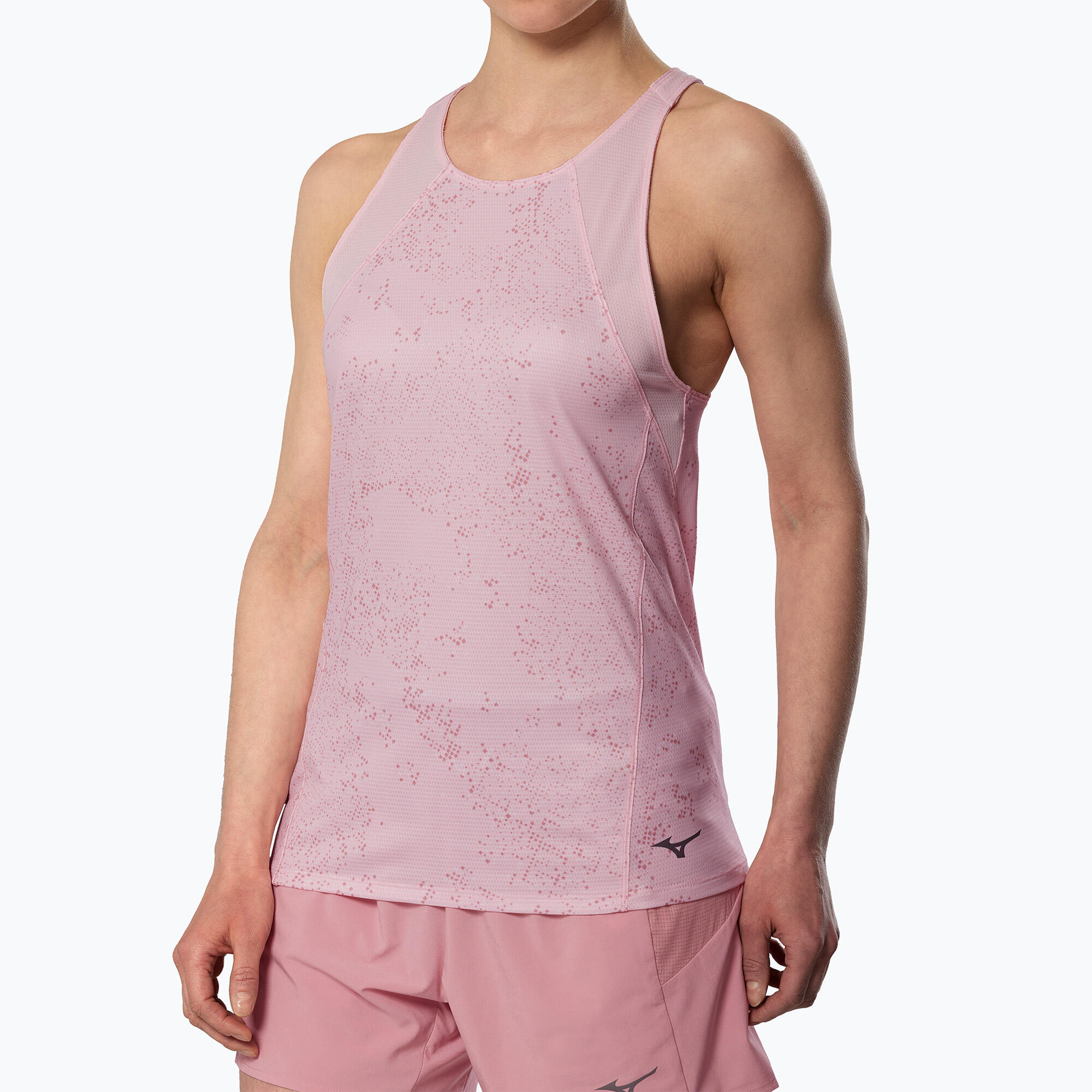 Koszulka do biegania damska Mizuno Active DryAeroFlow Graphic Tank Top