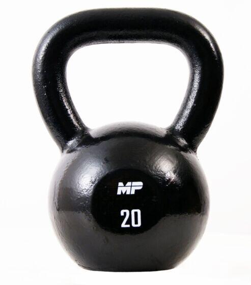 Żelazny kettlebell - czarny - 20 kg