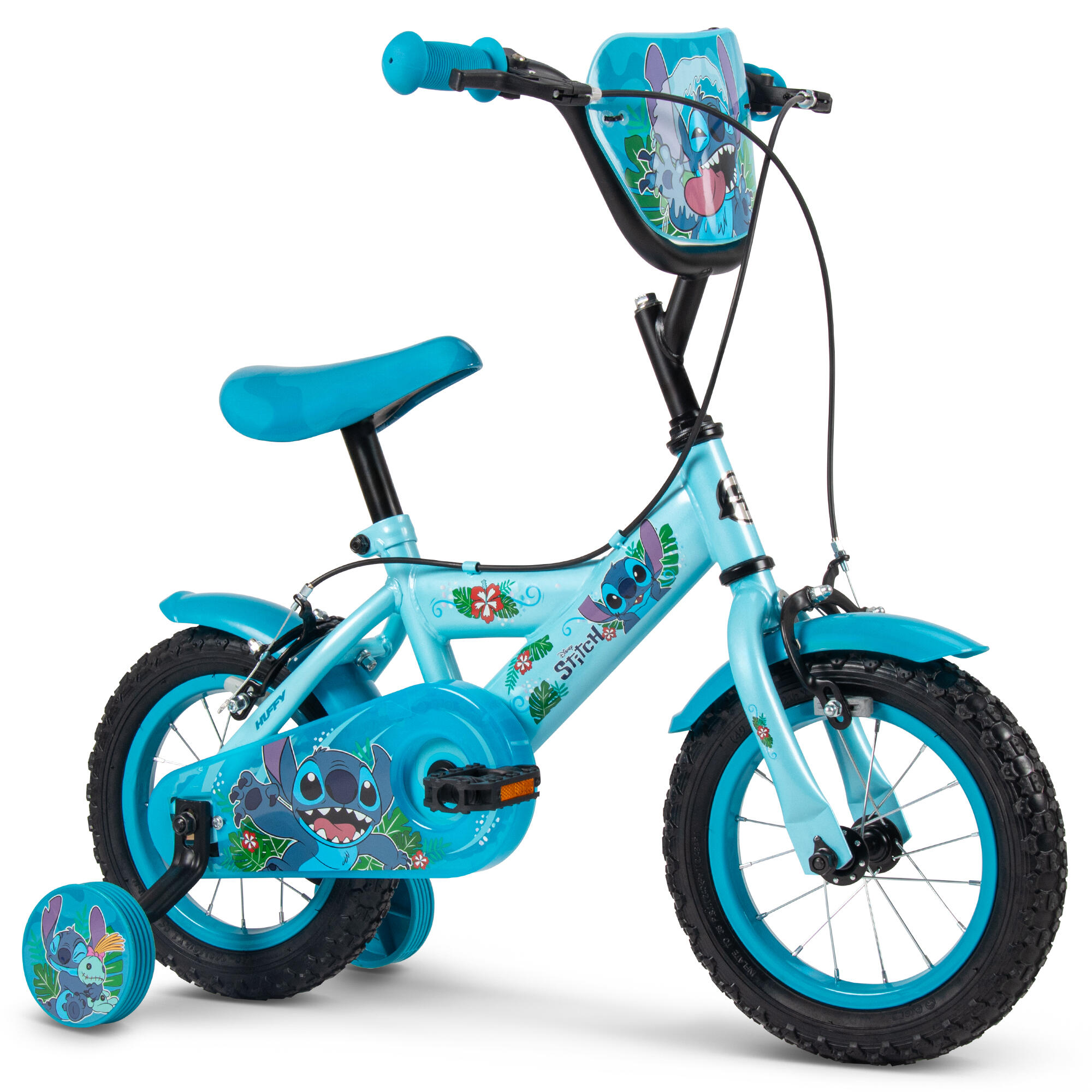 Rower dziecięcy 12 cali Disney Stitch niebieski Lilo i Stitch