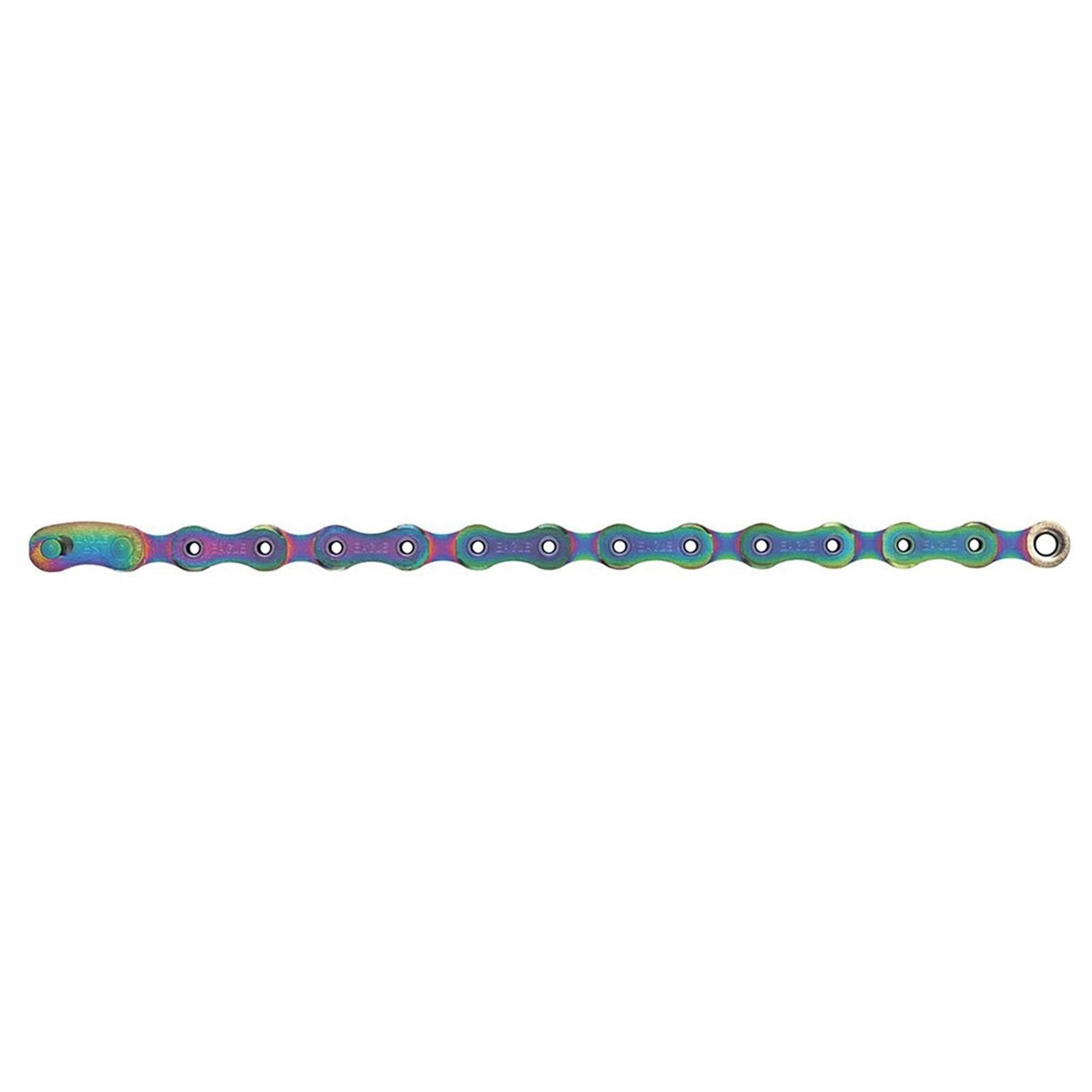 Łańcuch rowerowy PC XX1 Eagle, 12-rzędowy, 126 ogniw, tęcza