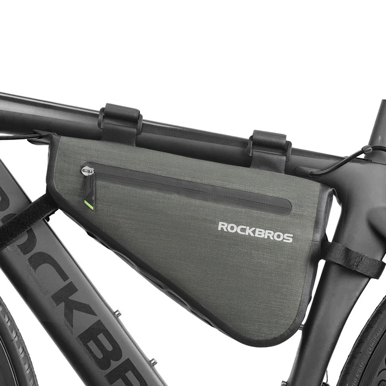 Rockbros Torba na ramę roweru AS-017 5 L - Ciemnozielona