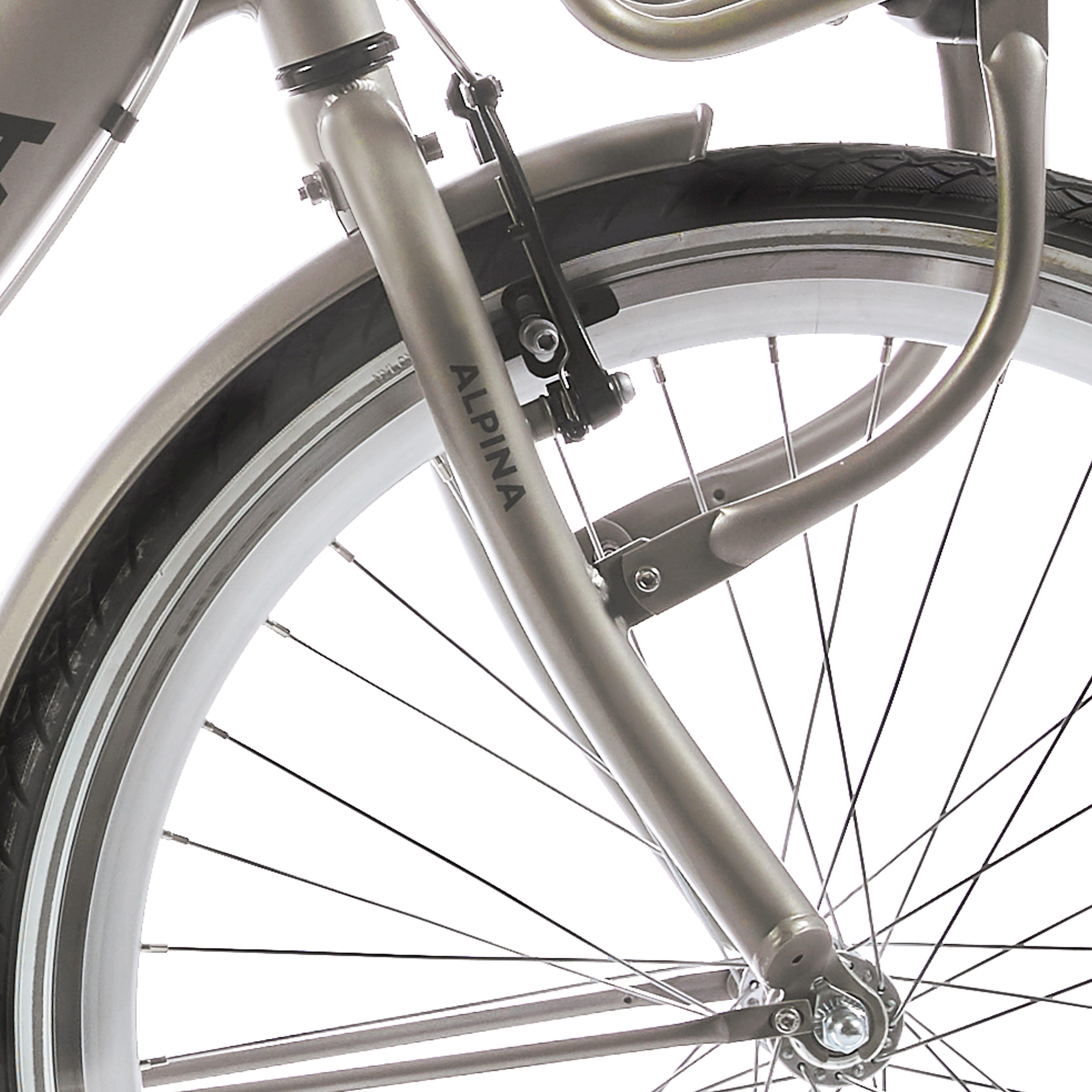 Alpina V Fork 24 Clubb przedni widelec złoty matowy