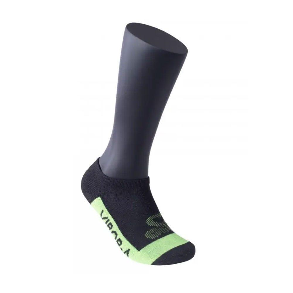 Calcetines Vibor-a Invisible Multicolor Negro/Amarillo Fluor 39-42