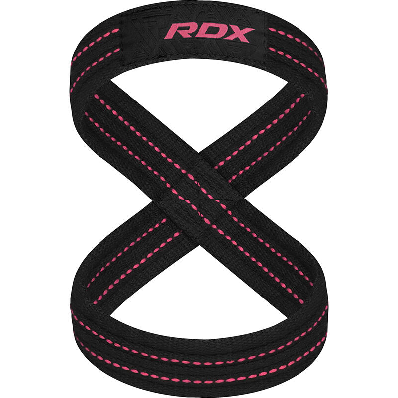 Paski do podnoszenia ciężarów RDX Weight Lifting 8 Figure Strap