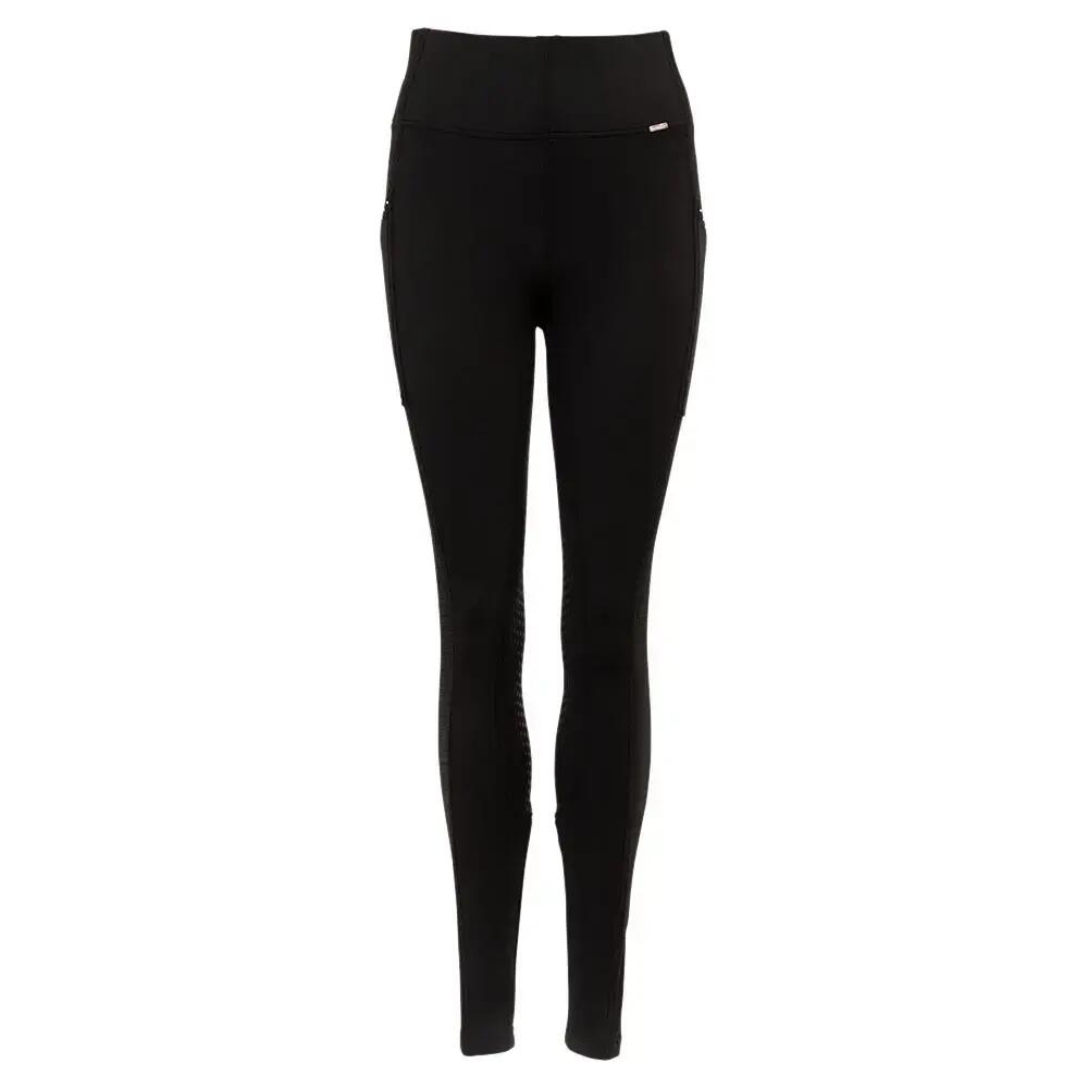 Dziecięce legginsy jeździeckie z pełną przyczepnością Premiere Bellflower