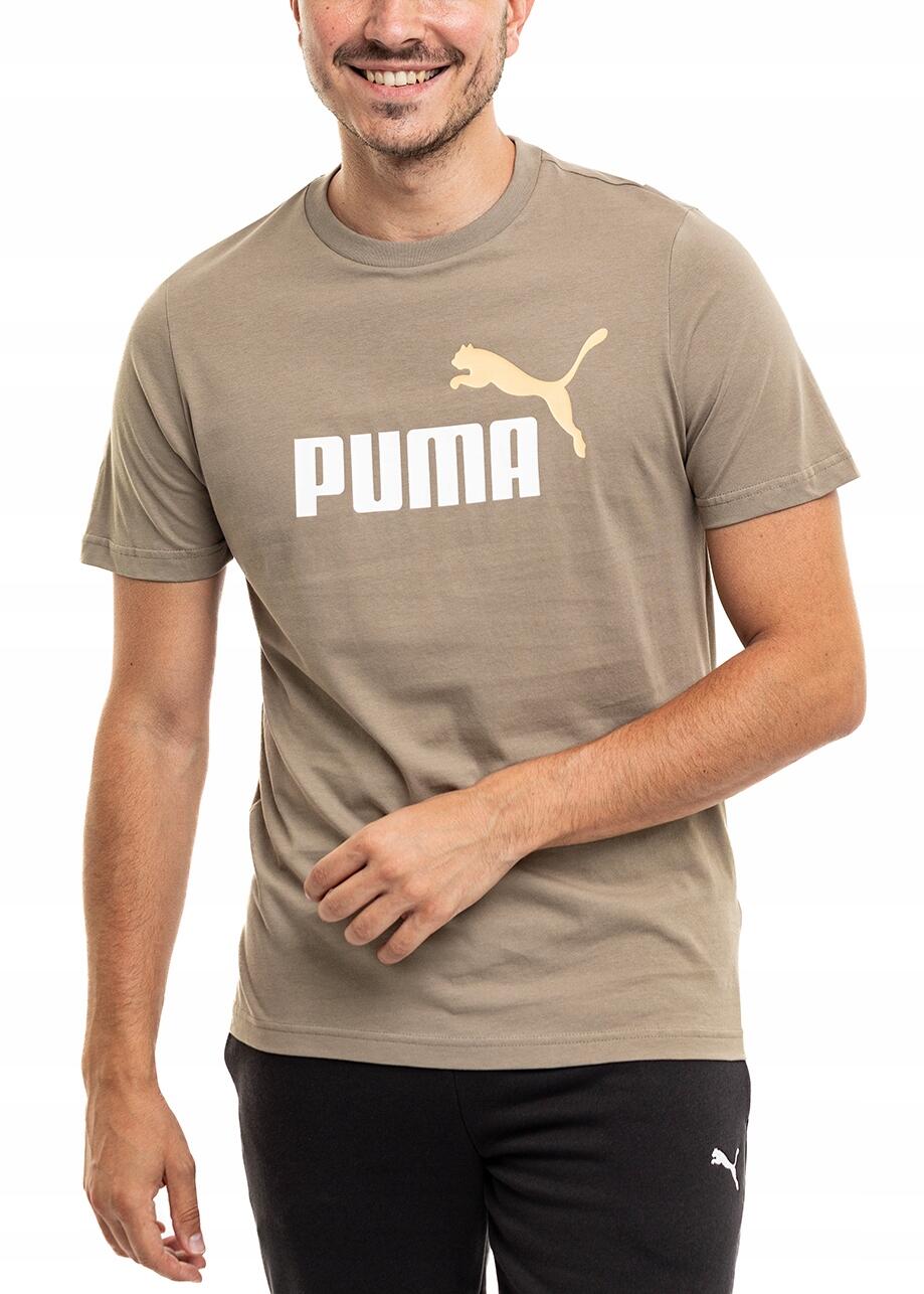 Koszulka męska Puma Ess 2 Color No.1 Logo
