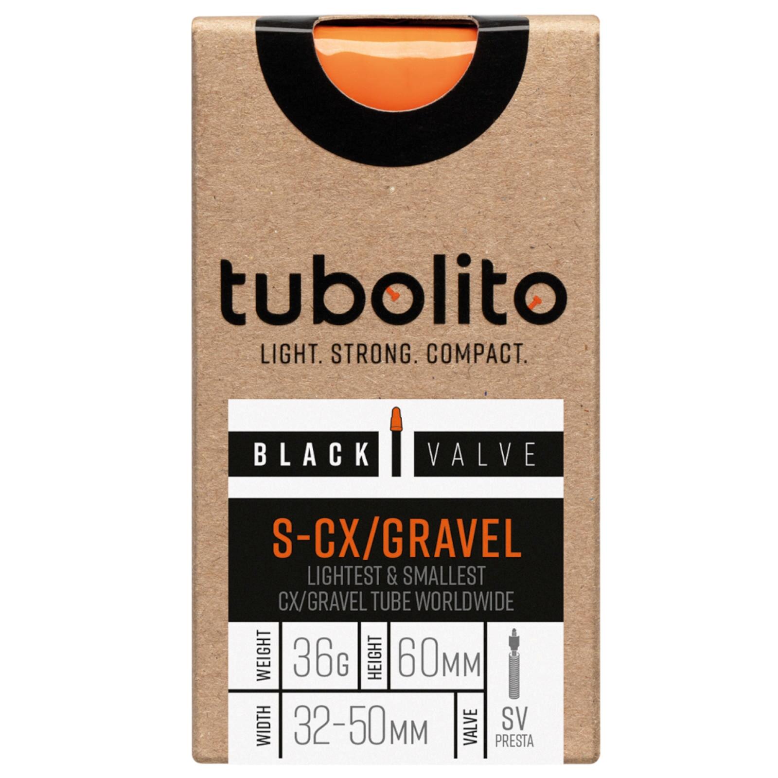 Dętka - S-Tubo-CX/Gravel-All-SV60 - Czarny - Tubolito
