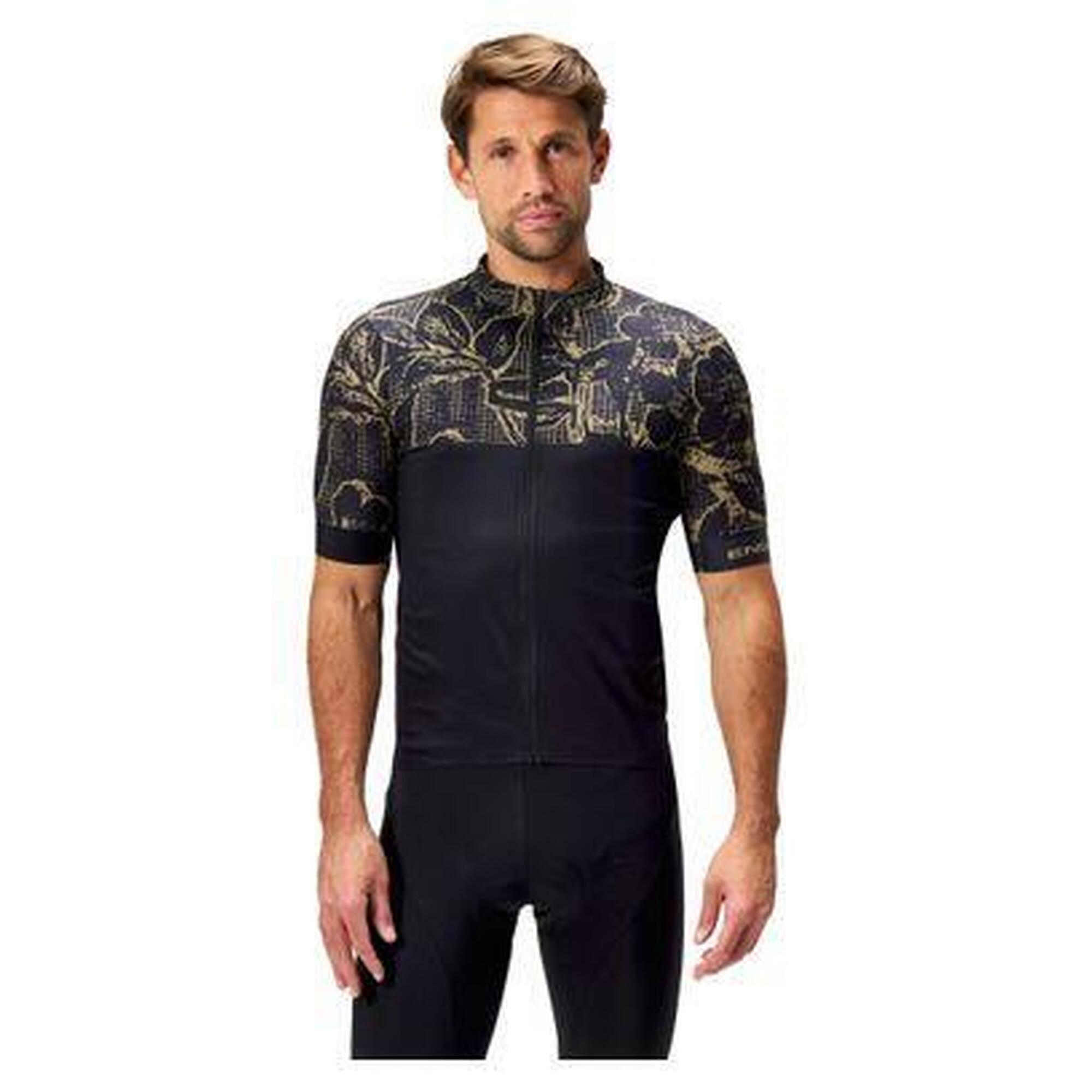 Koszulka rowerowa męska Endura Floral FS260