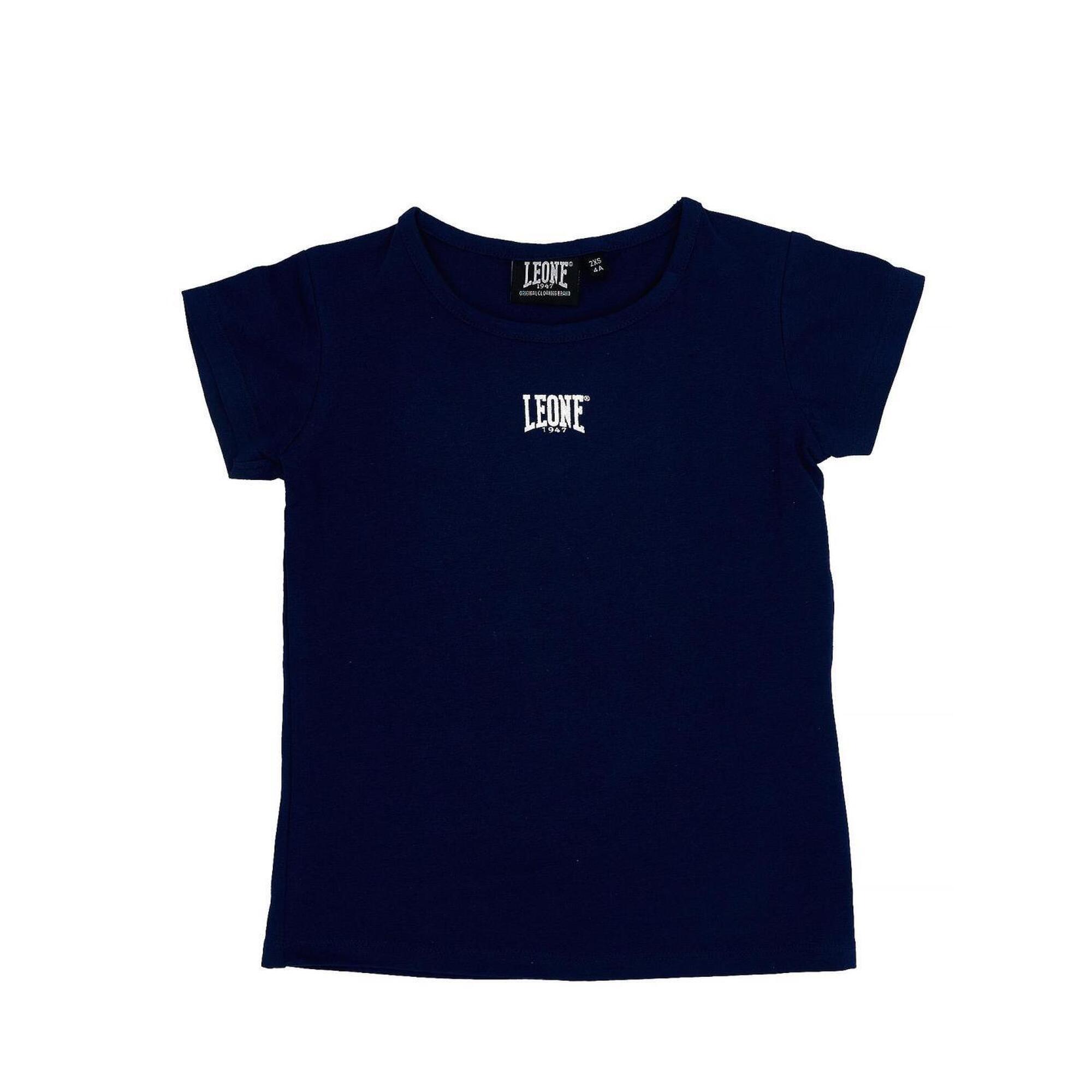 Dziewczęcy T-shirt z krótkim rękawem i małym logo Foil