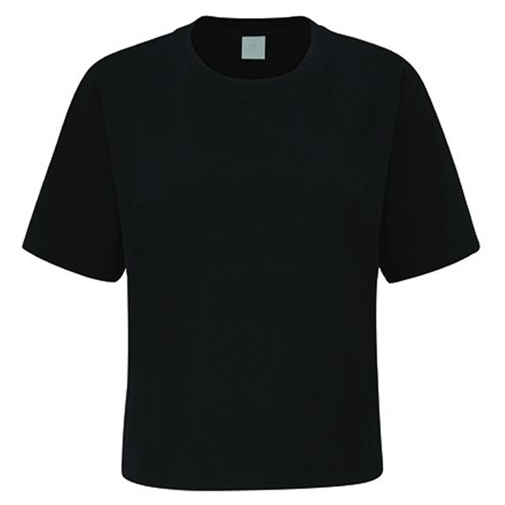T-shirt Damski Ciężkiej Grubości Cropped