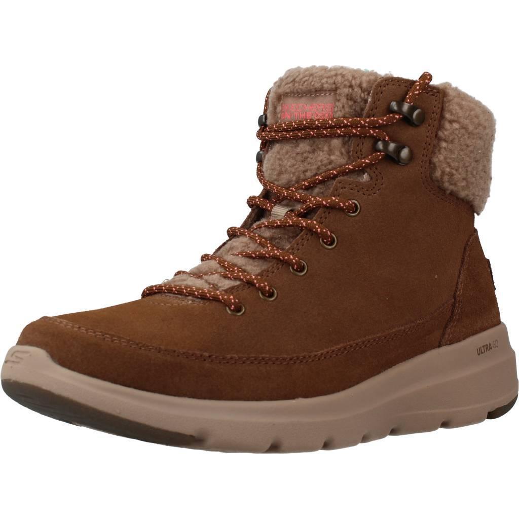 SKECHERS GLACIAL ULTRA - WOODLANDS Brązowy
