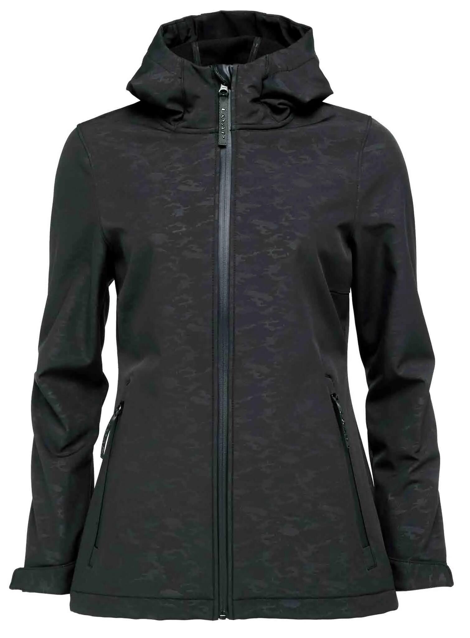 Damska kurtka softshell Loap Lumara czarna