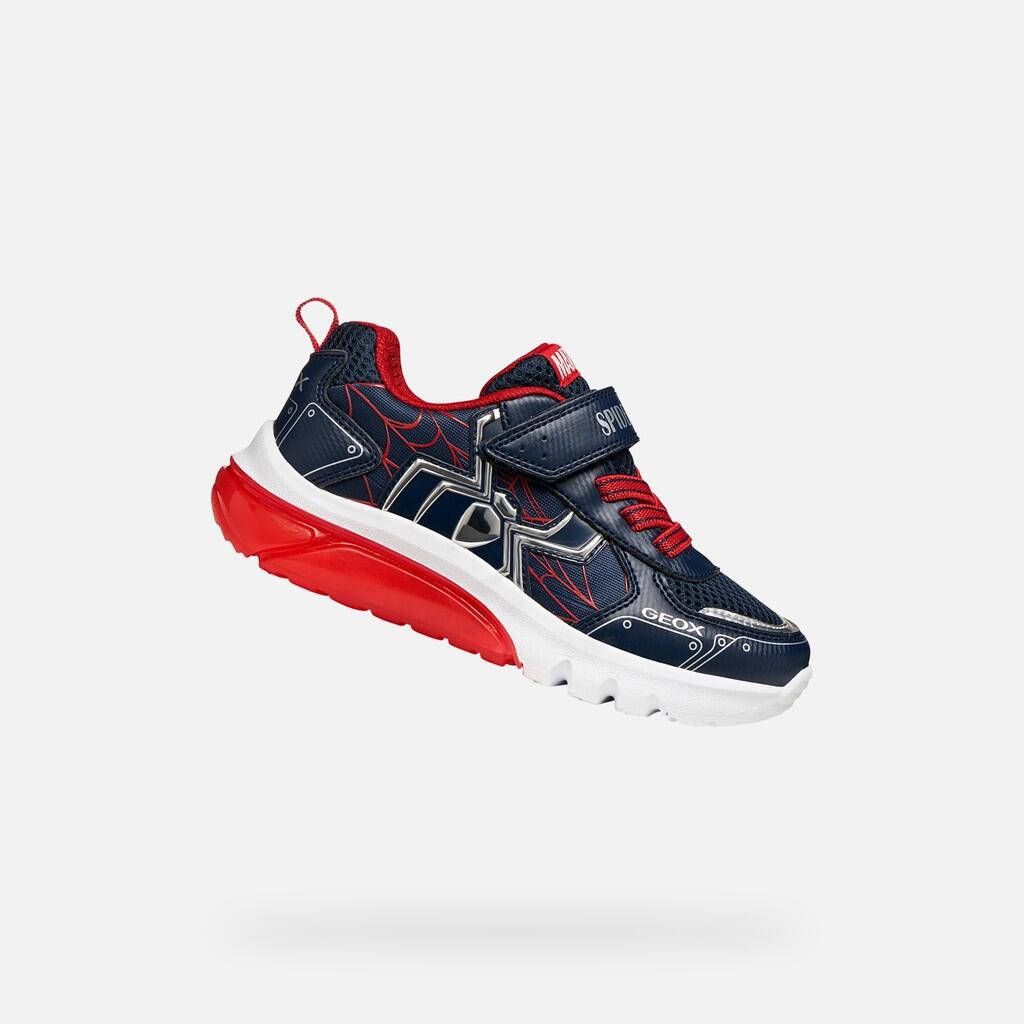 Buty GEOX J CIBERDRON BOY Niebieski