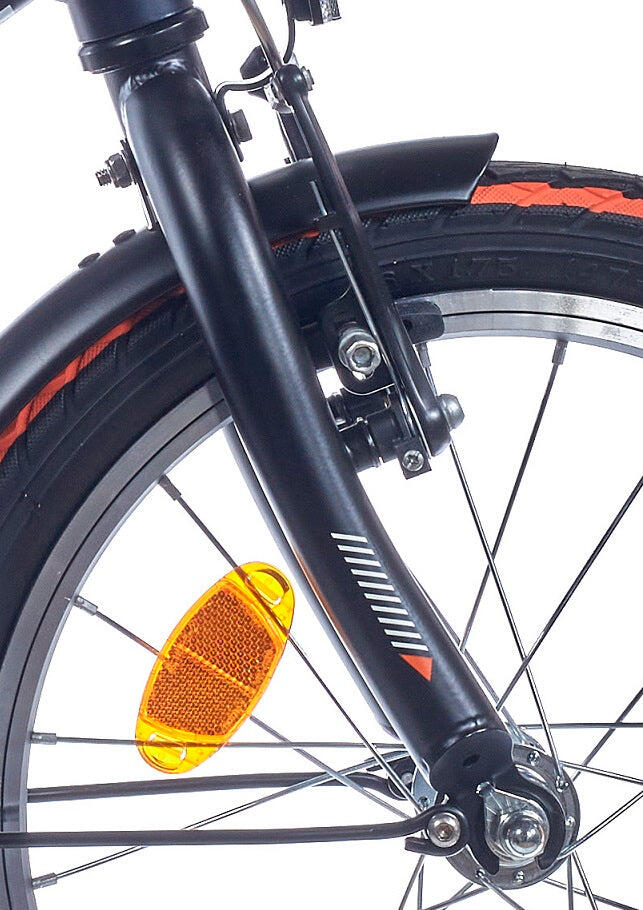 Widelec Alpina Yabber 16 czarny mat