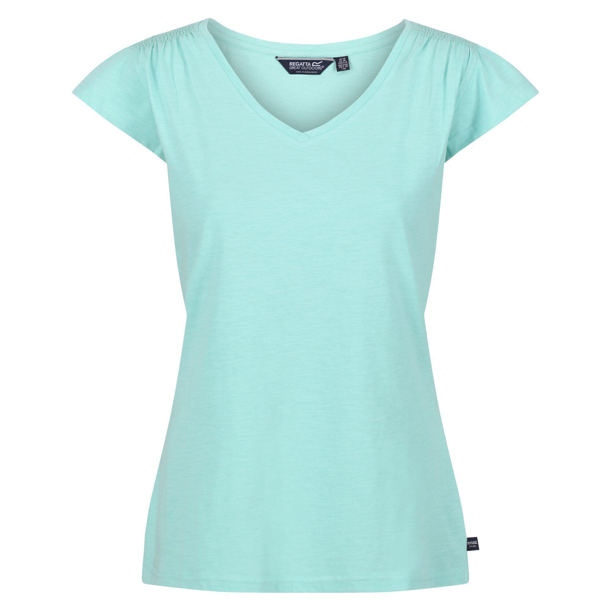 T-shirt Damski W Serek Francine