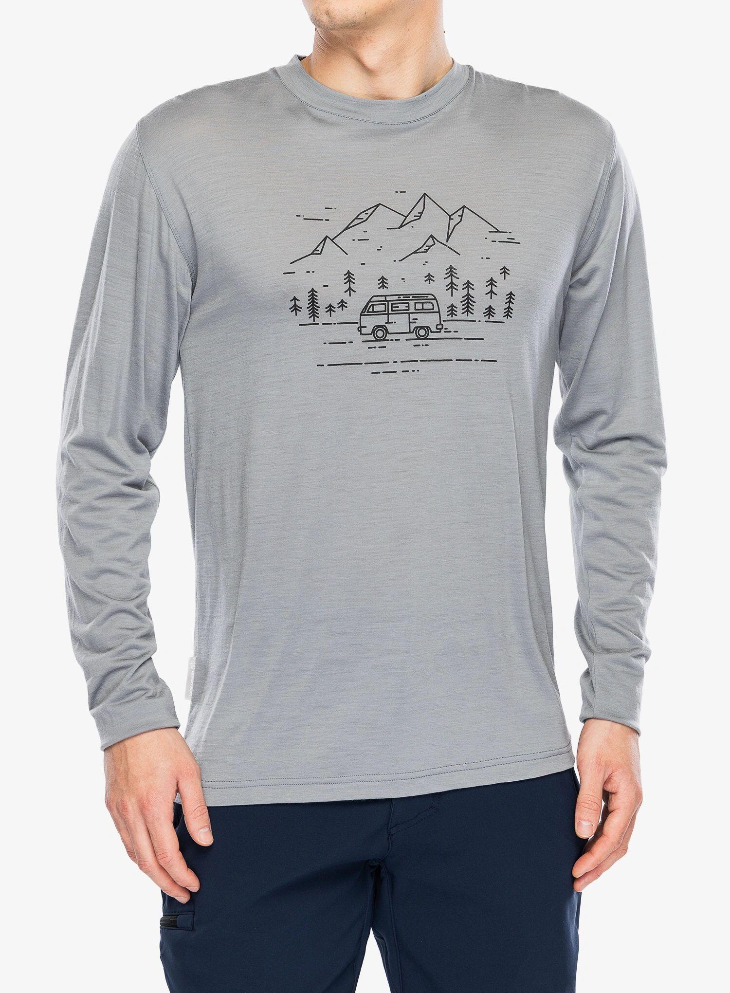 Bluza termoaktywna Sensor Merino Active Van Life Tee LS