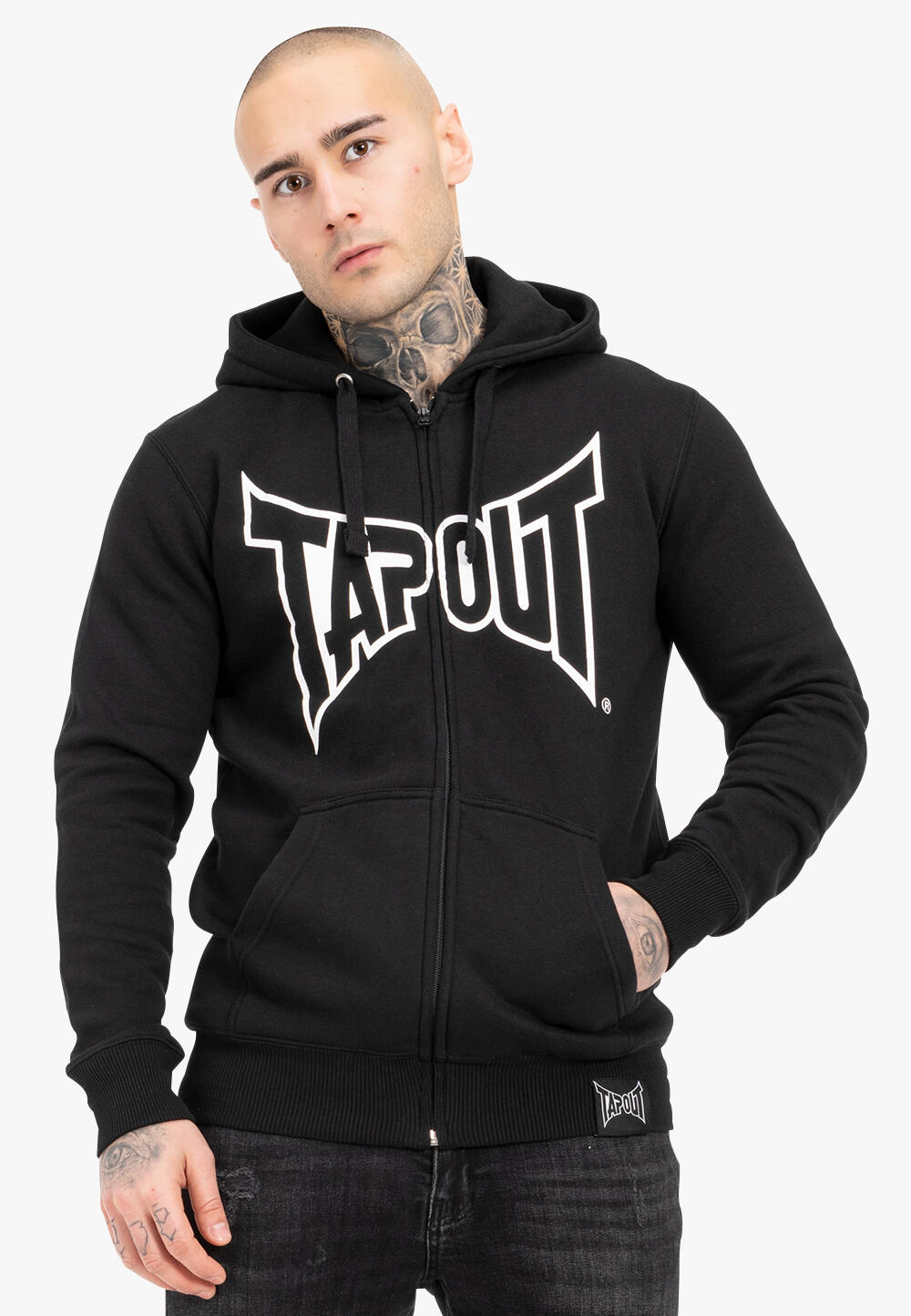 Bluza z kapturem, zapinana na zamek, o regularnym kroju Tapout Marfa