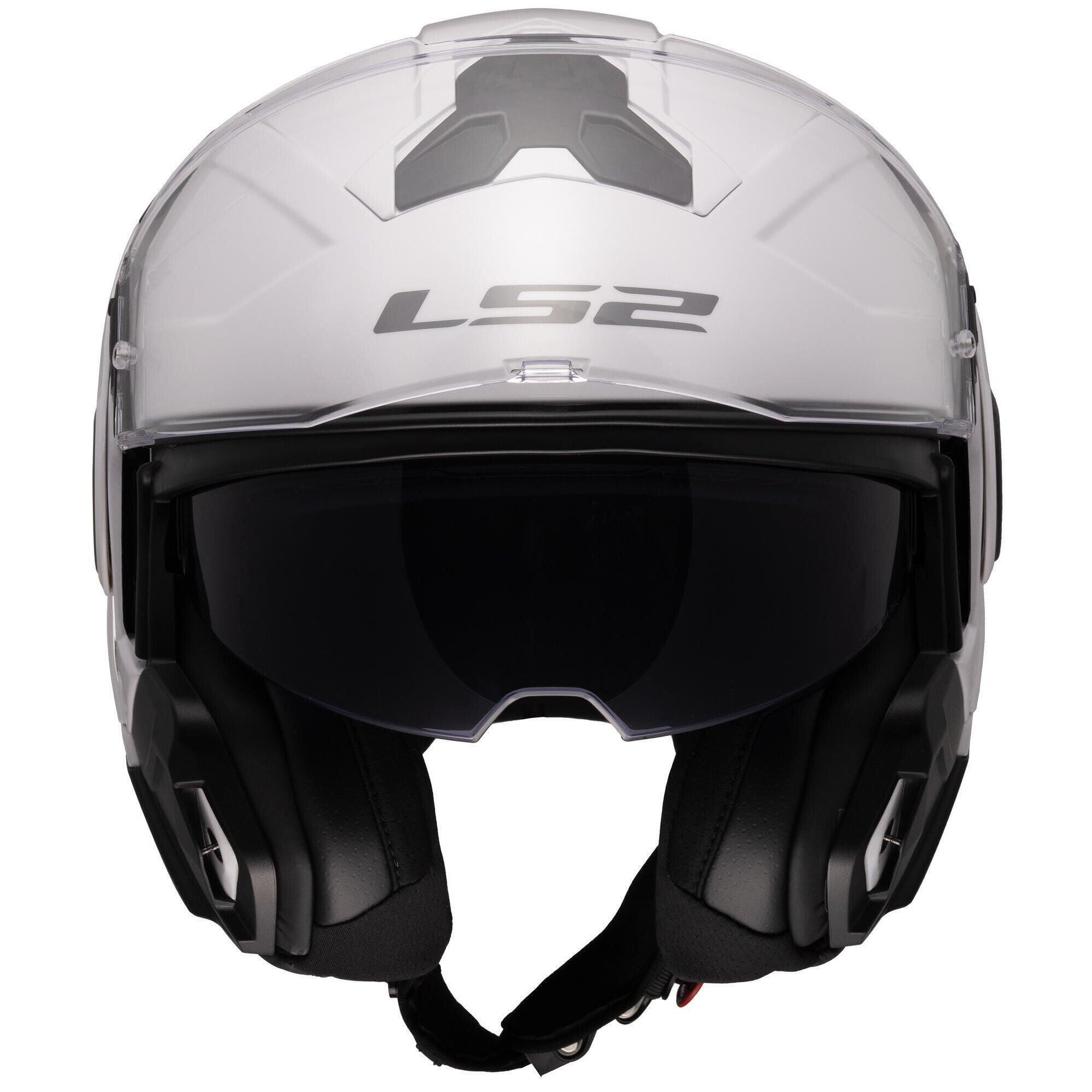 Kask LS2 FF910 Advant II flip-up L biały