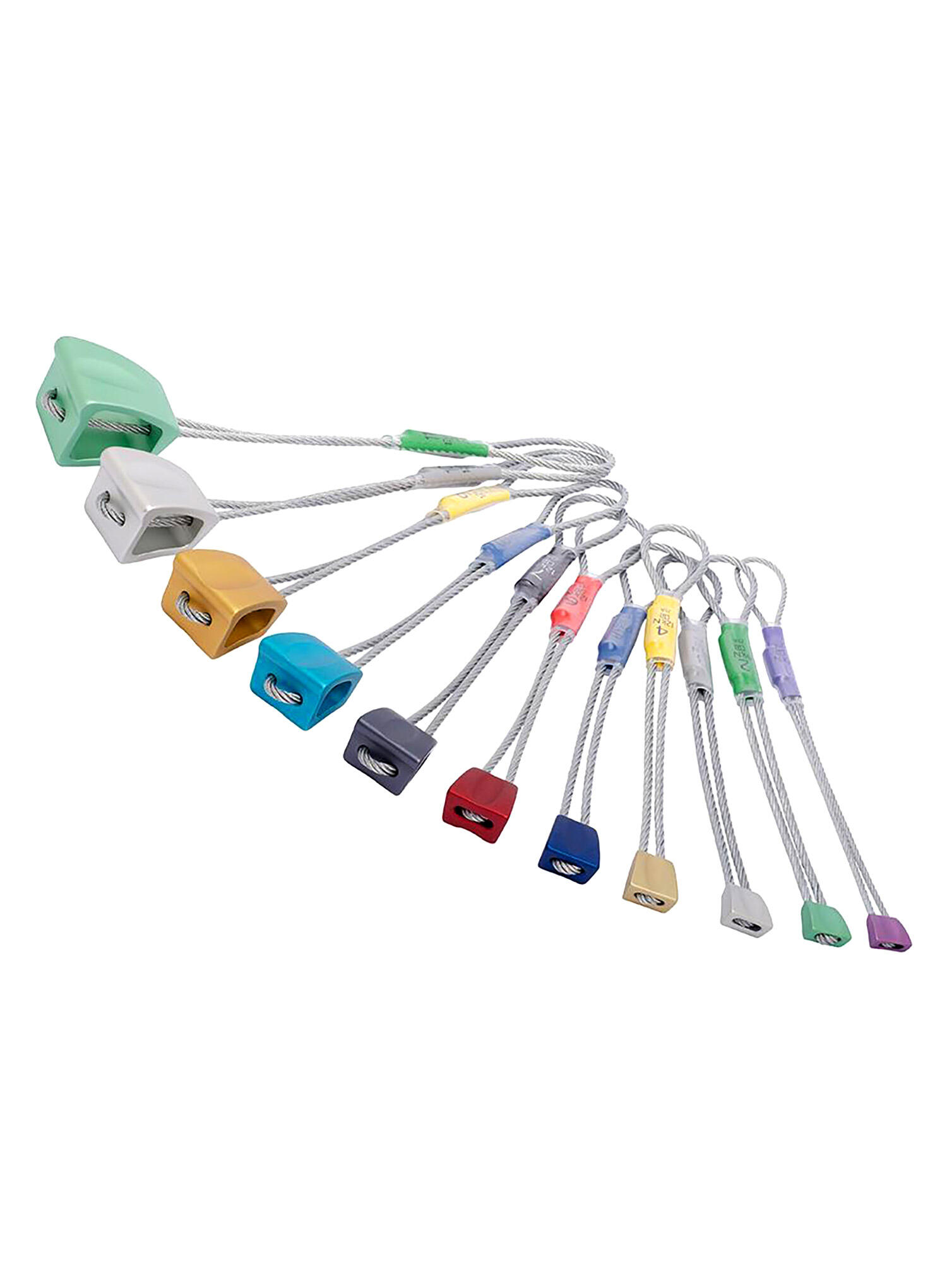 Kości wspinaczkowe DMM Wallnut 1-11 Set
