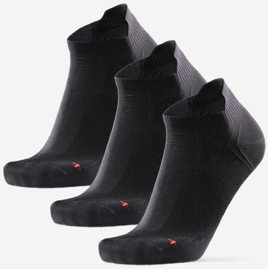 Zestaw Skarpetek Duńskich Low Cut 3-Parowy Czarny 43-47