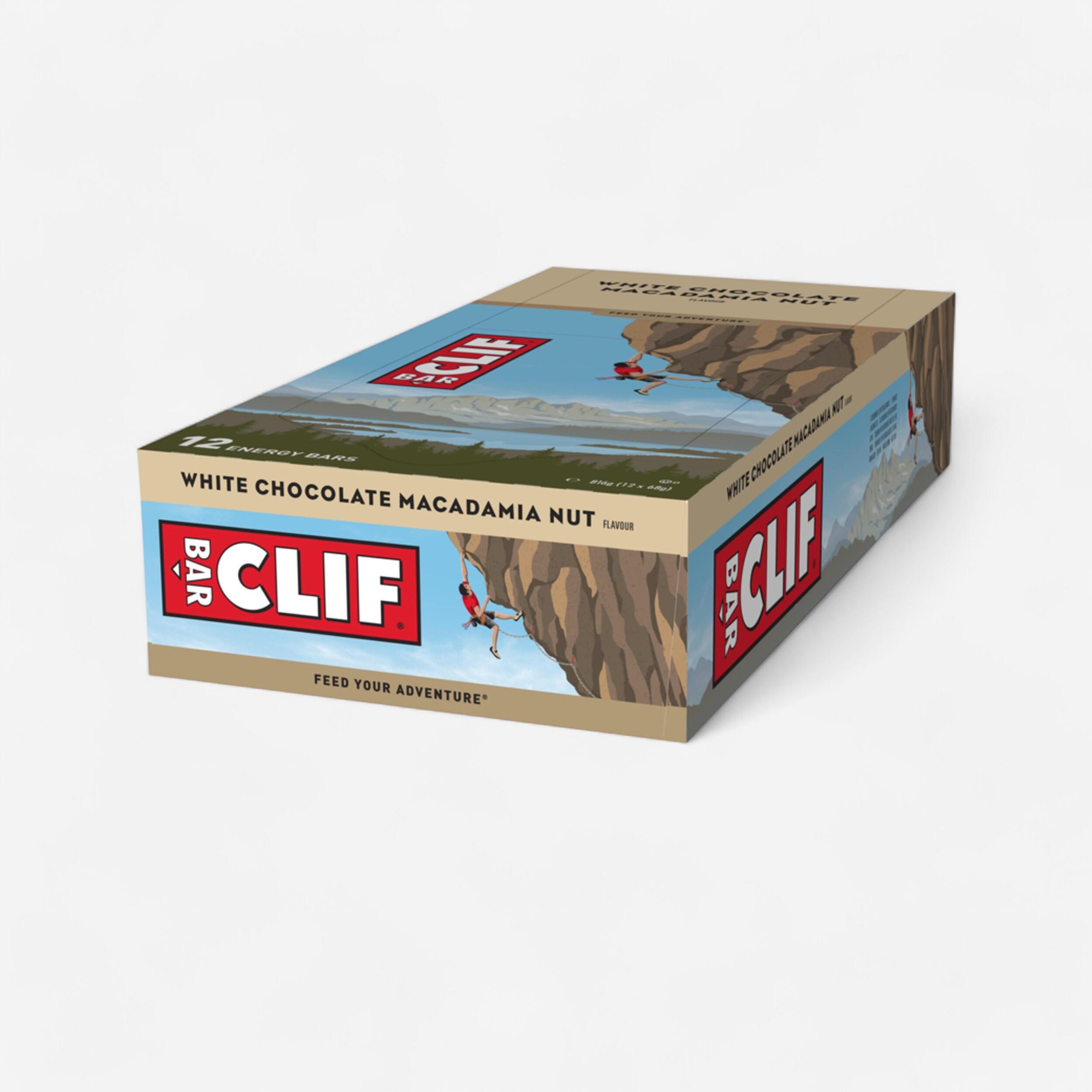 Baton energetyczny Clif biała czekolada i orzeszki macadamia x12 (68 g)
