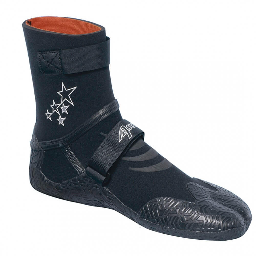 Buty neoprenowe do sportów wodnych Ascan Star Mega Split 6mm