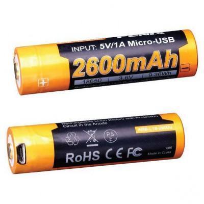 Akumulator z mikro USB Fenix 3,6 V/2600 mah