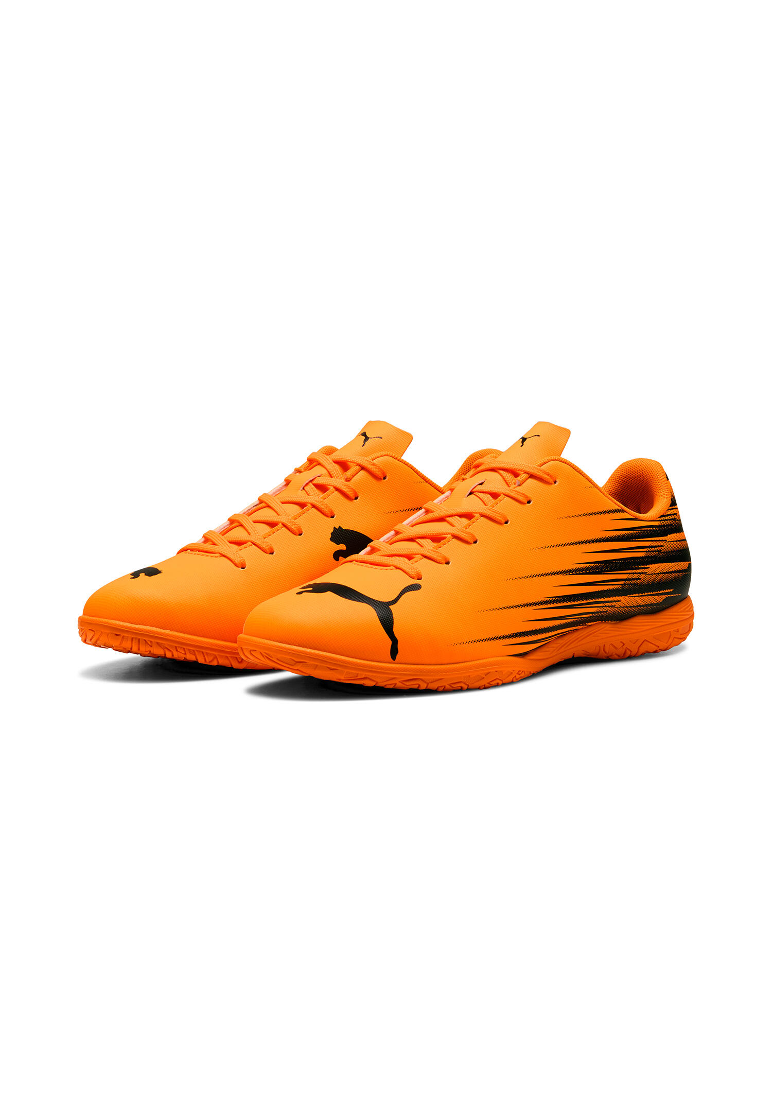 Męskie Buty Halowe Puma Attacanto Ii It Pomarańczowe