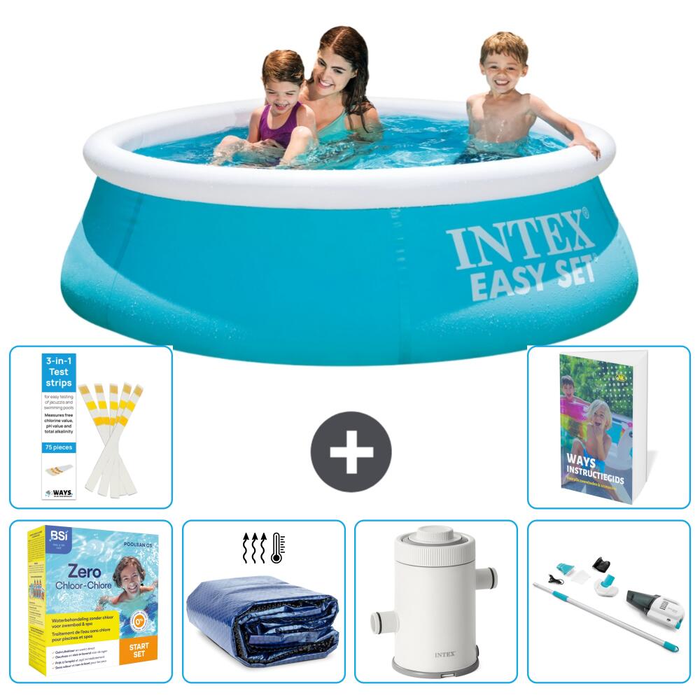 INTEX Basen Easy Set Okrągły - 183x51 cm - 7-częściowy S22