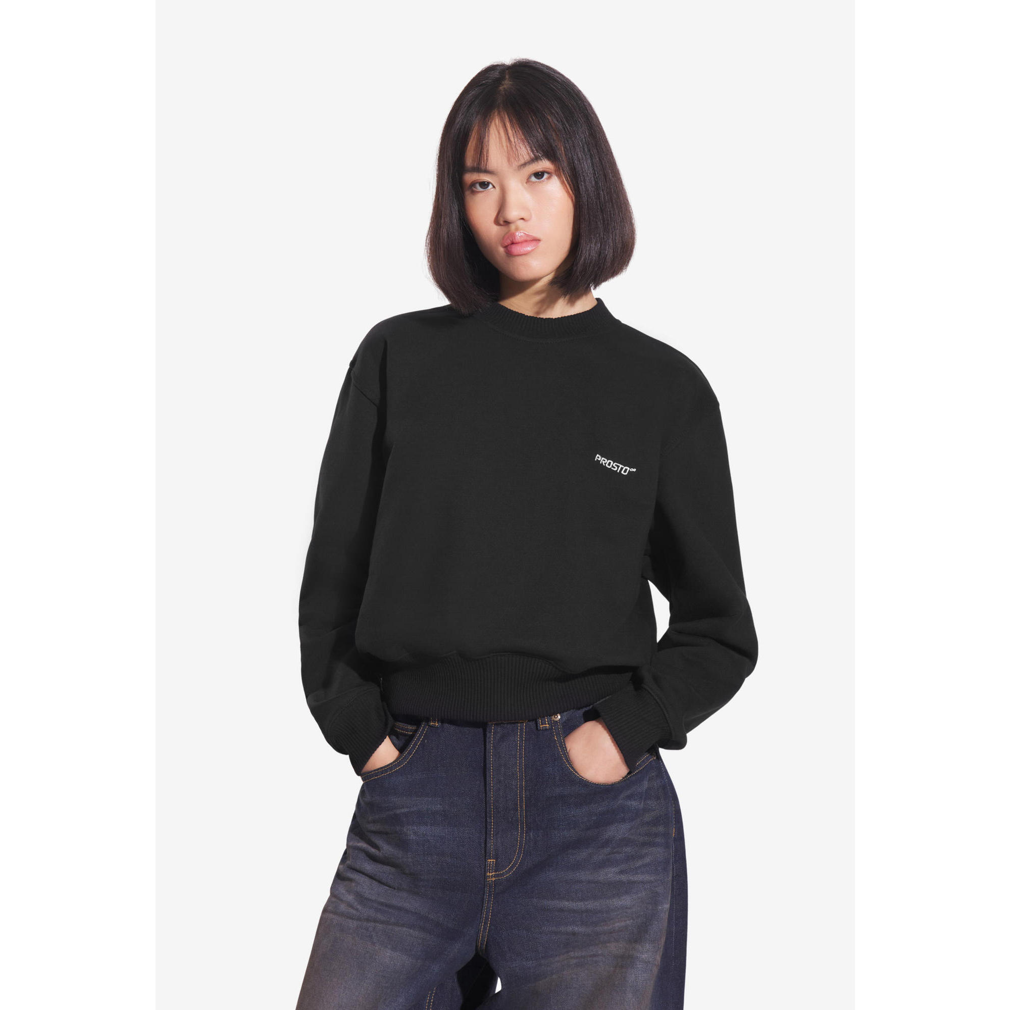 Bluza sportowa damska Prosto Bomb bez kaptura