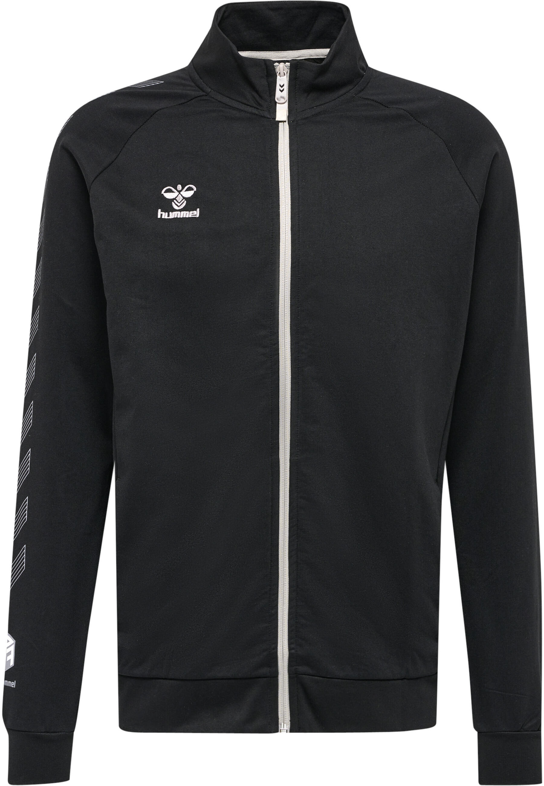 Zapinana na zamek bawełniana bluza dresowa Hummel Move Grid