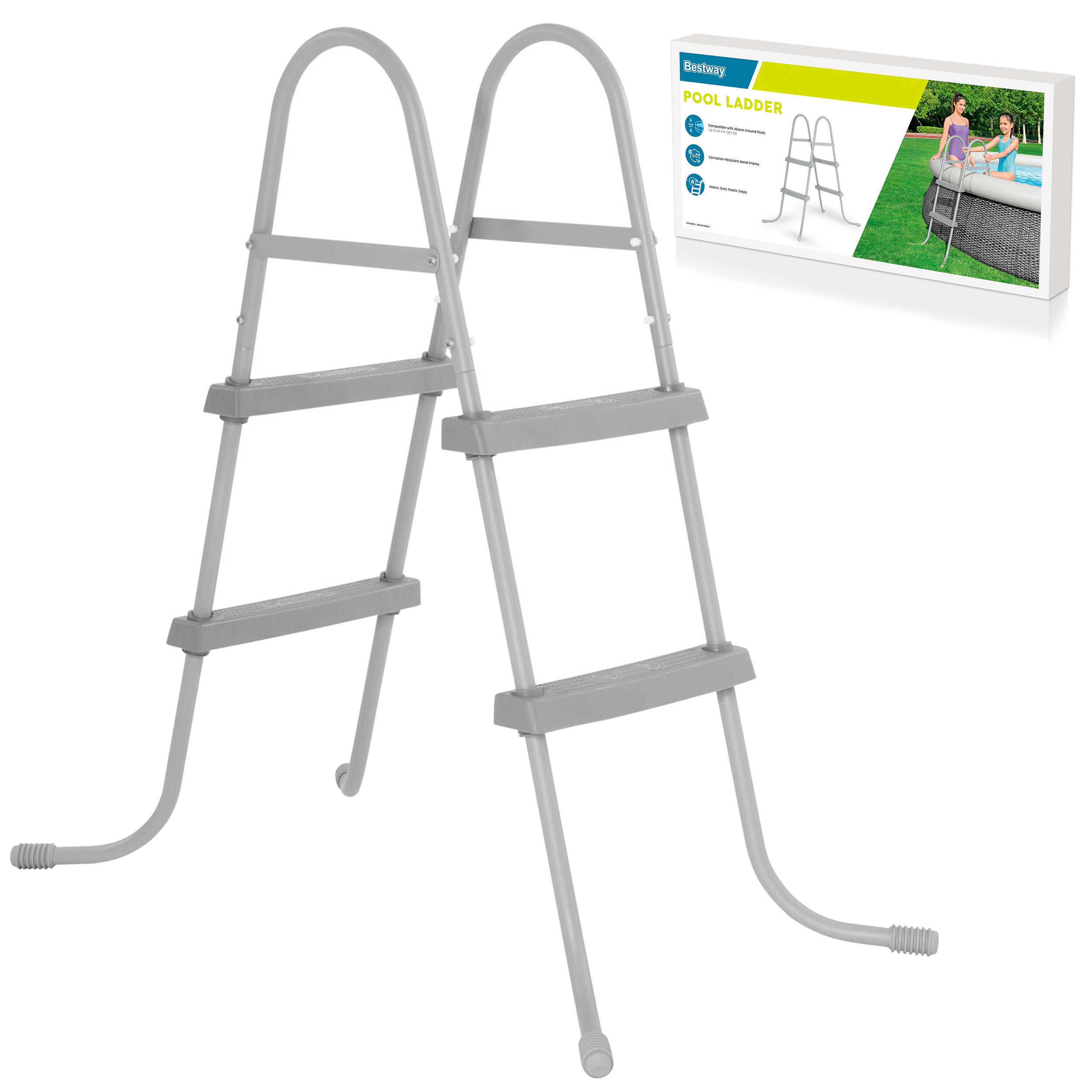 Drabinka metalowa do basenów Bestway 84 cm