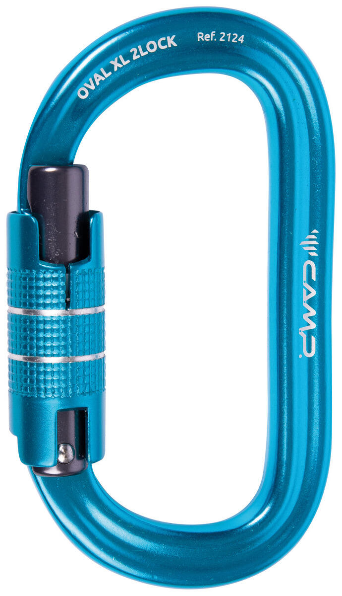 Karabinek wspinaczkowy Camp Oval XL 2Lock